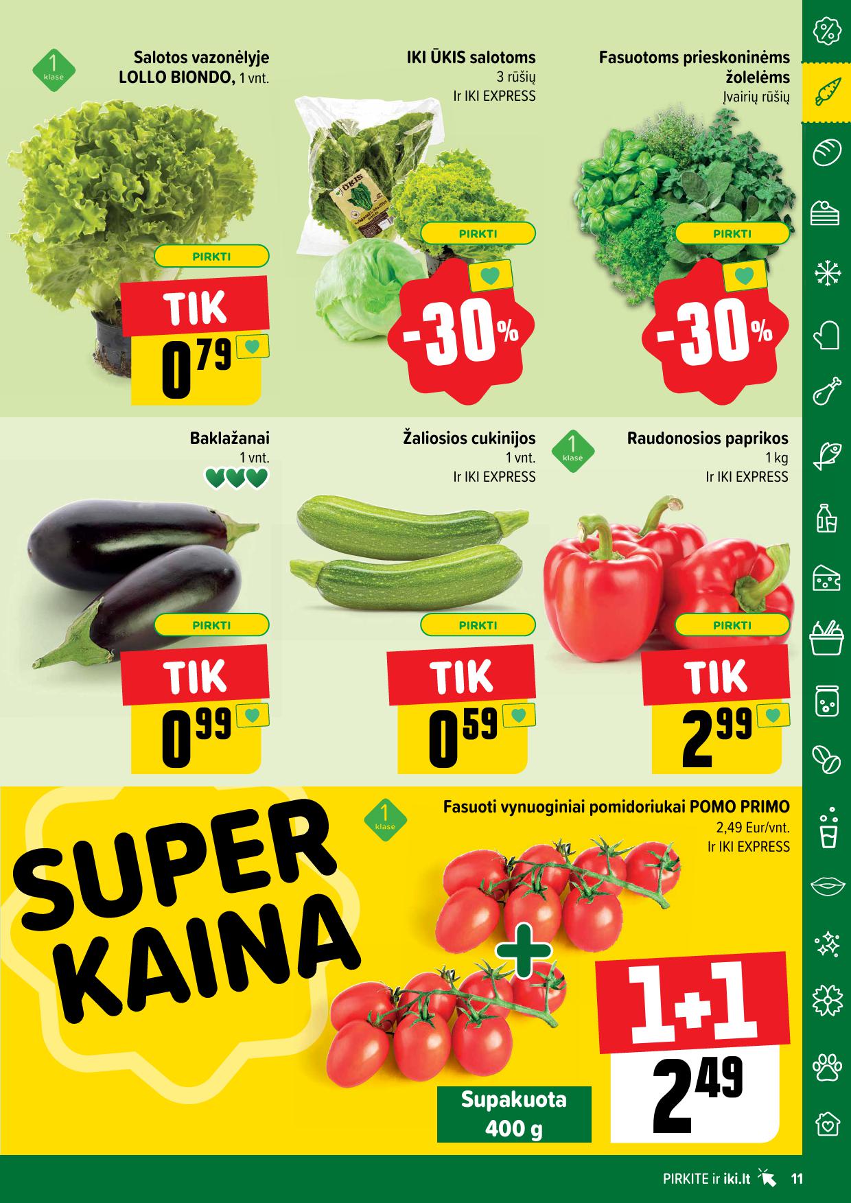 Naujausias IKI kaininis katalogas 2024.07.15 - 2024.07.21