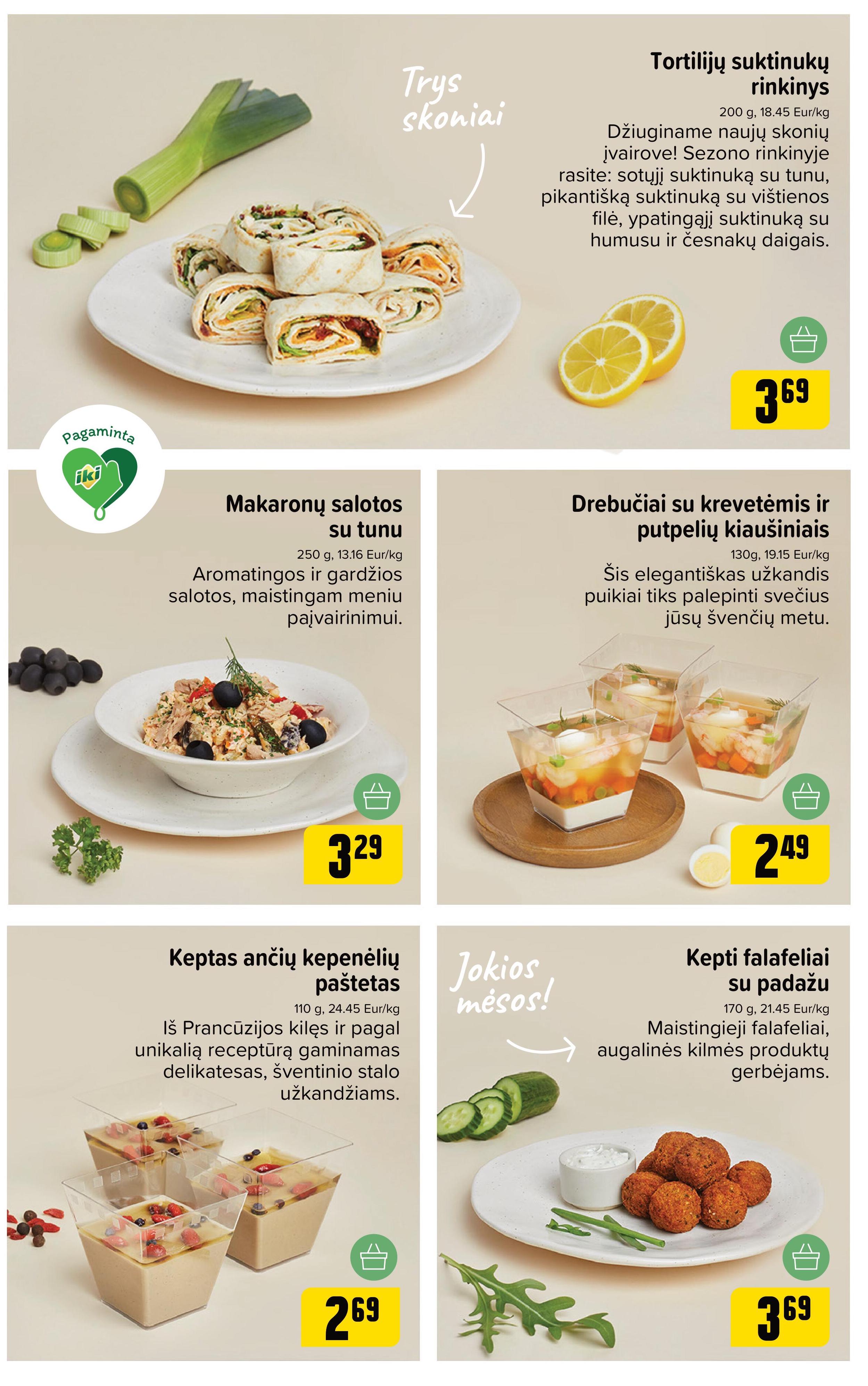 IKI kainų katalogas "Velykos arčiau tavęs"