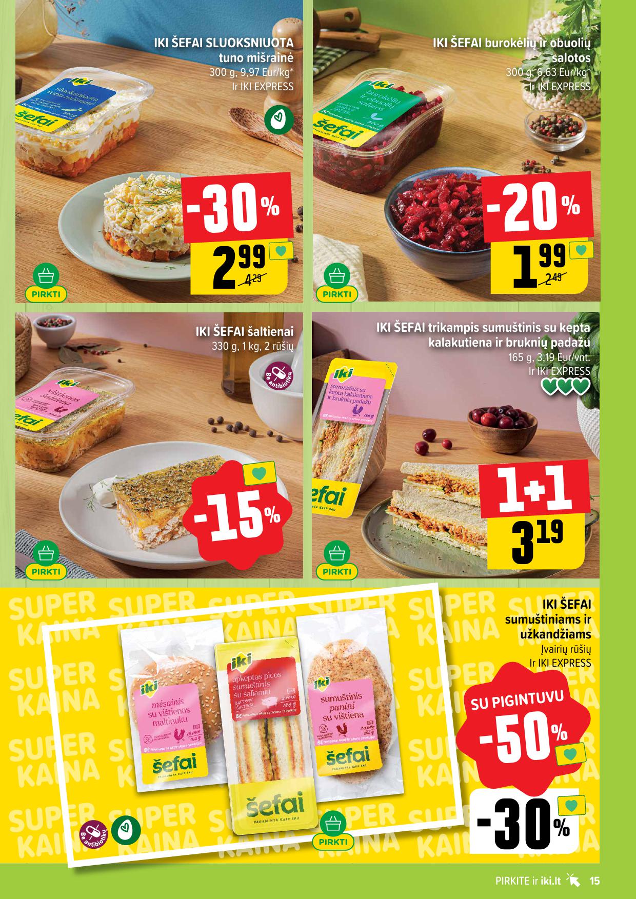 Naujausias IKI kaininis katalogas 2026.04.13 - 2026.04.19