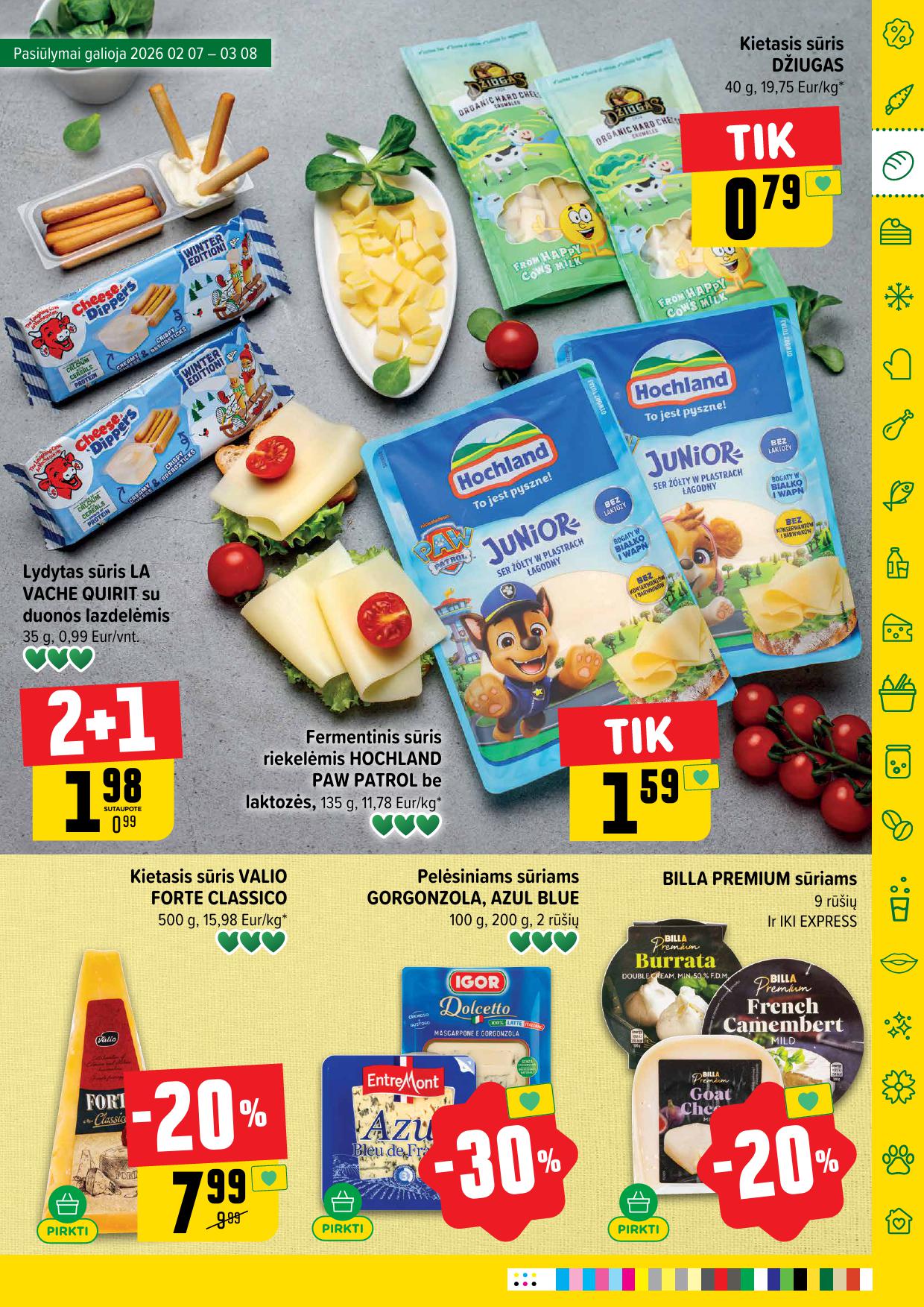 Naujausias IKI kaininis katalogas 2026.02.16 - 2026.02.22