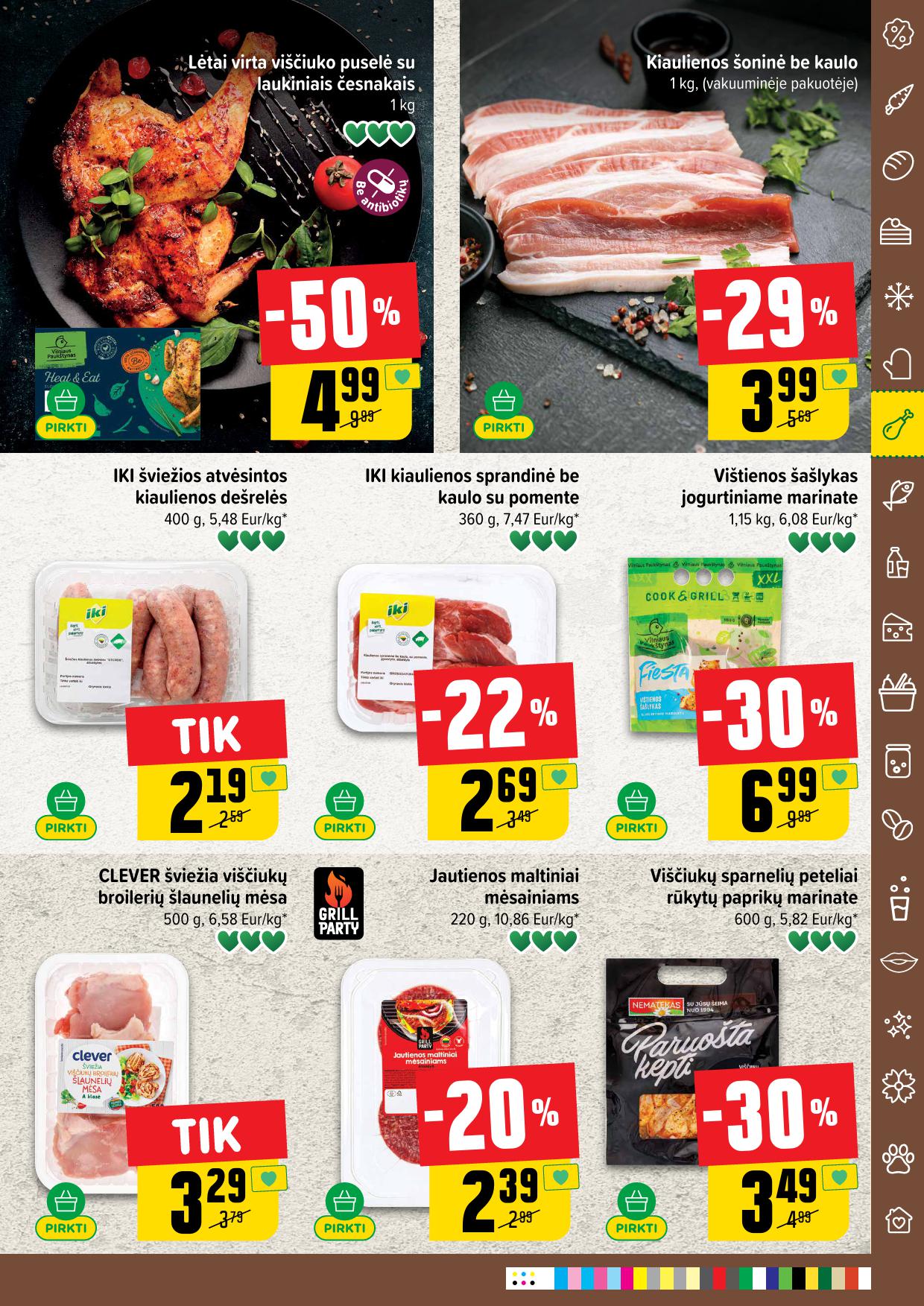 IKI SAVAITĖLĖ akcijų ir nuolaidų leidinys Nr.31 2025.07.28 - 2025.08.03