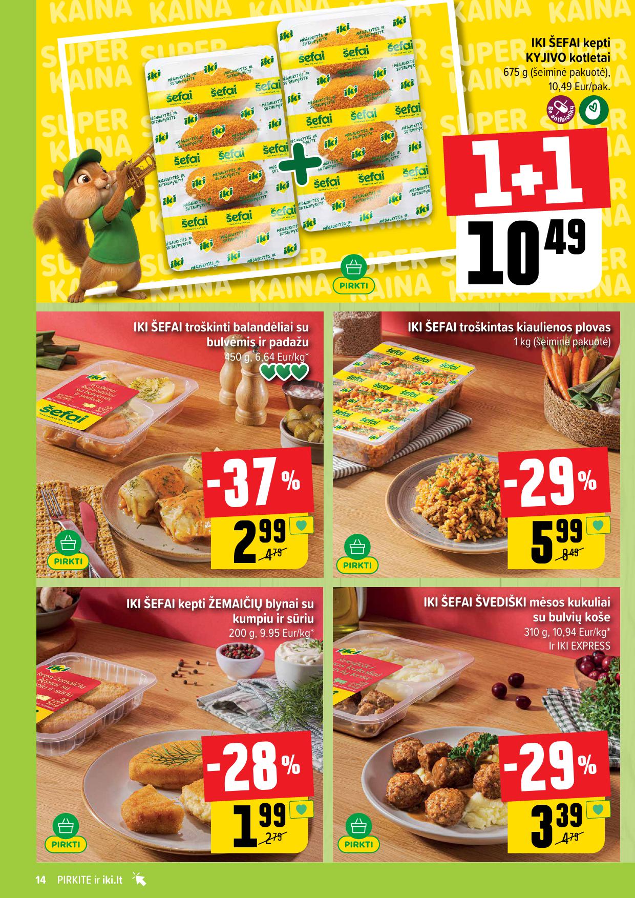 Naujausias IKI kaininis katalogas 2026.04.13 - 2026.04.19