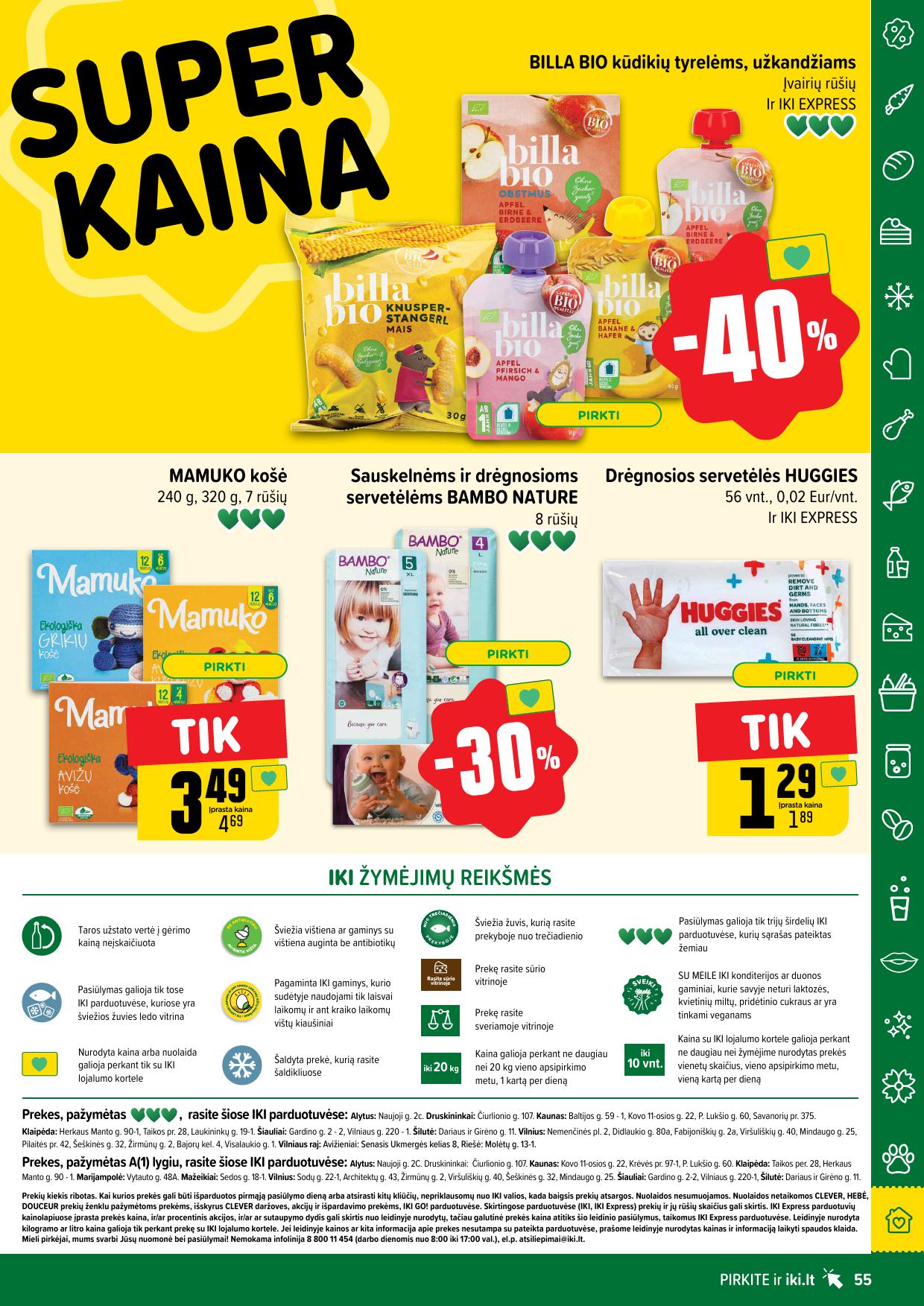 Naujausias IKI kaininis katalogas 2025.01.06 - 2025.01.12