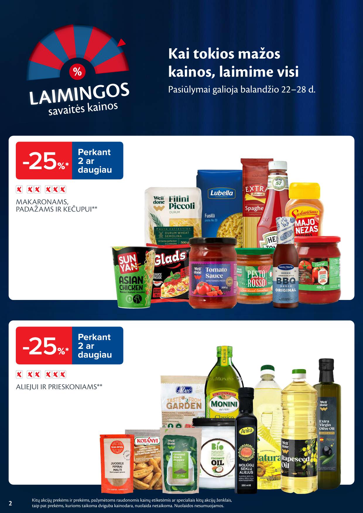 Naujausias MAXIMA kaininis katalogas 2025.04.22 - 2025.04.28