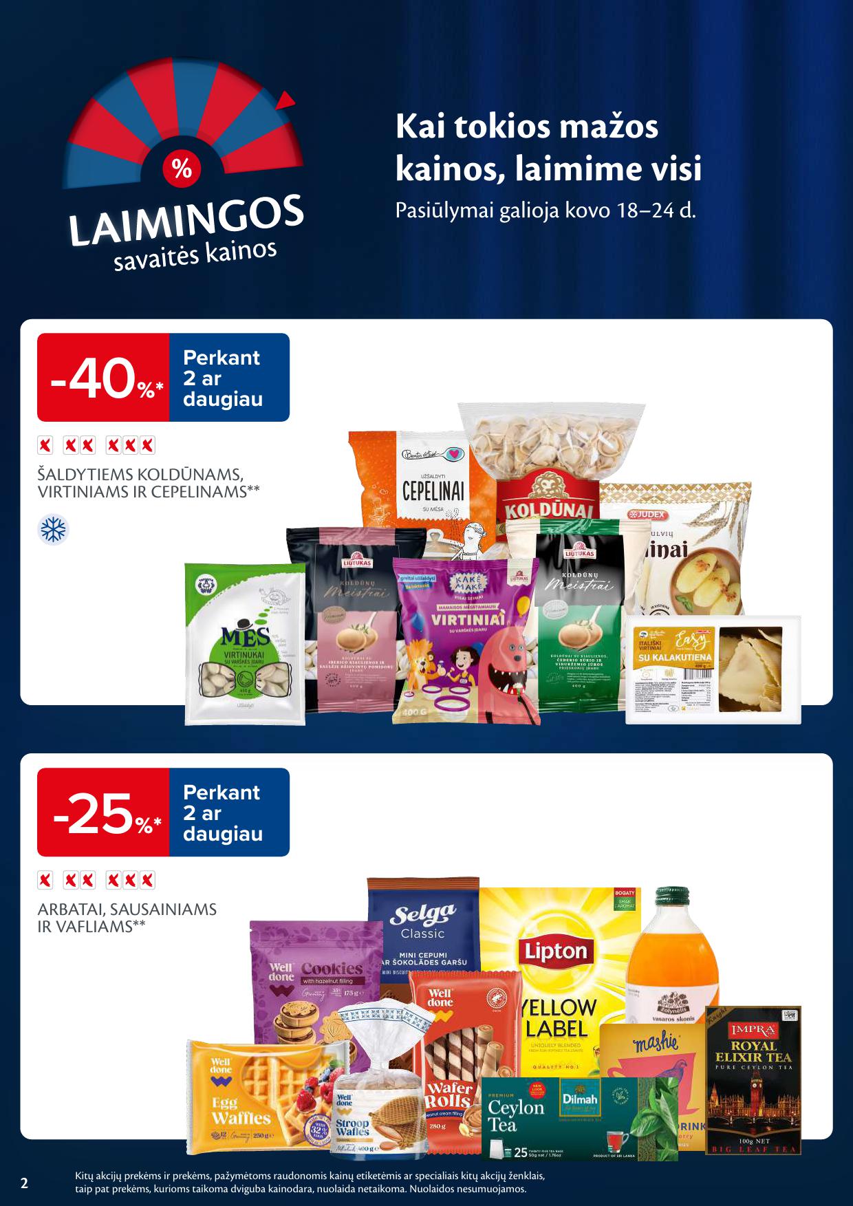 Naujausias MAXIMA kaininis katalogas 2025.03.18 - 2025.03.24