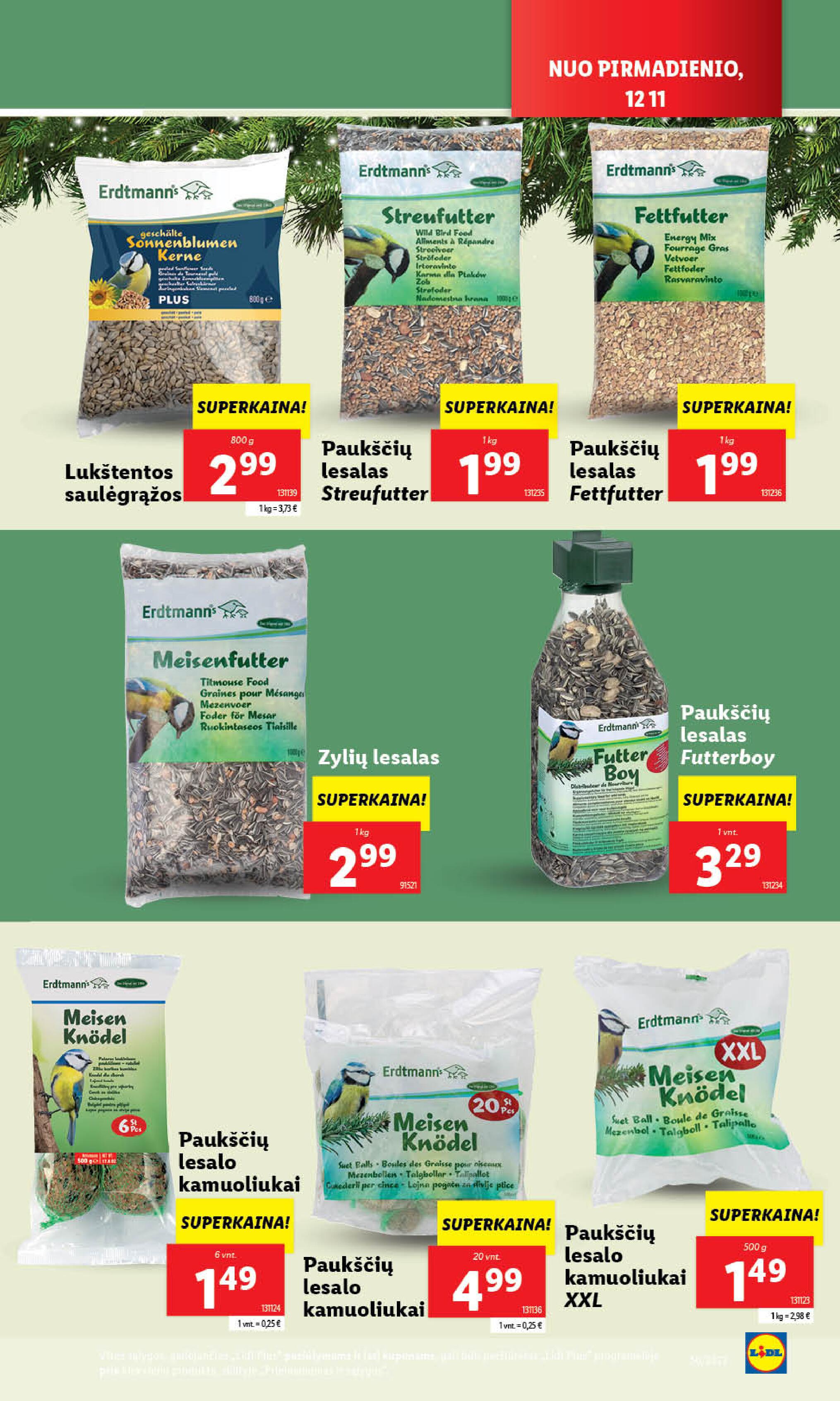 Naujausias LIDL kaininis katalogas 2023.12.11 - 2023.12.17
