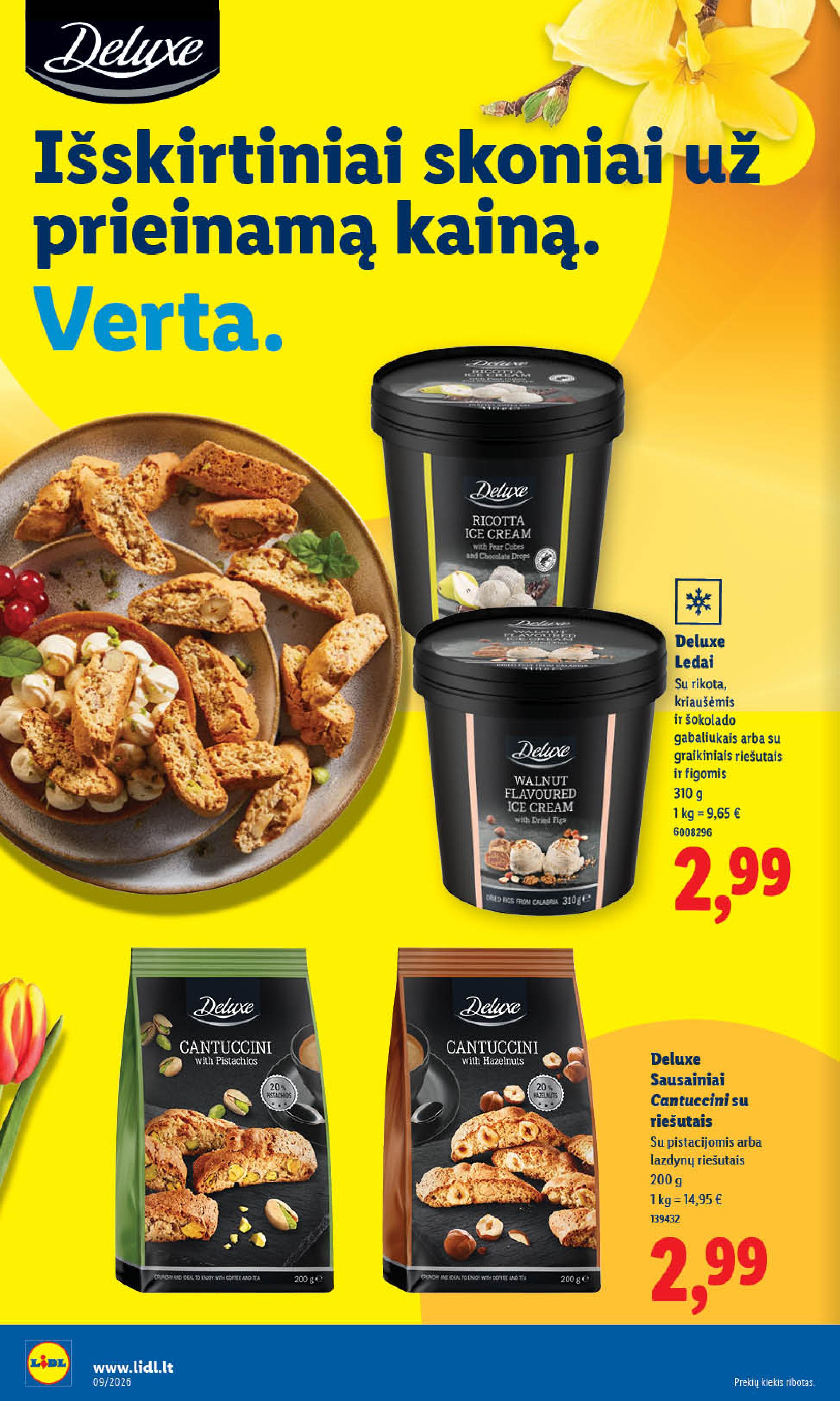 Naujausias LIDL kaininis katalogas 2026.02.23 - 2026.03.01