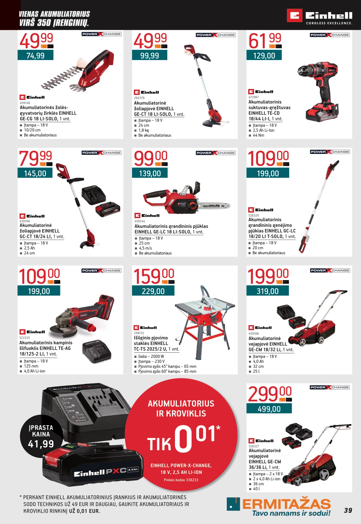 ERMITAŽAS akcijų ir nuolaidų leidinys 2026.04.01 - 2026.05.03