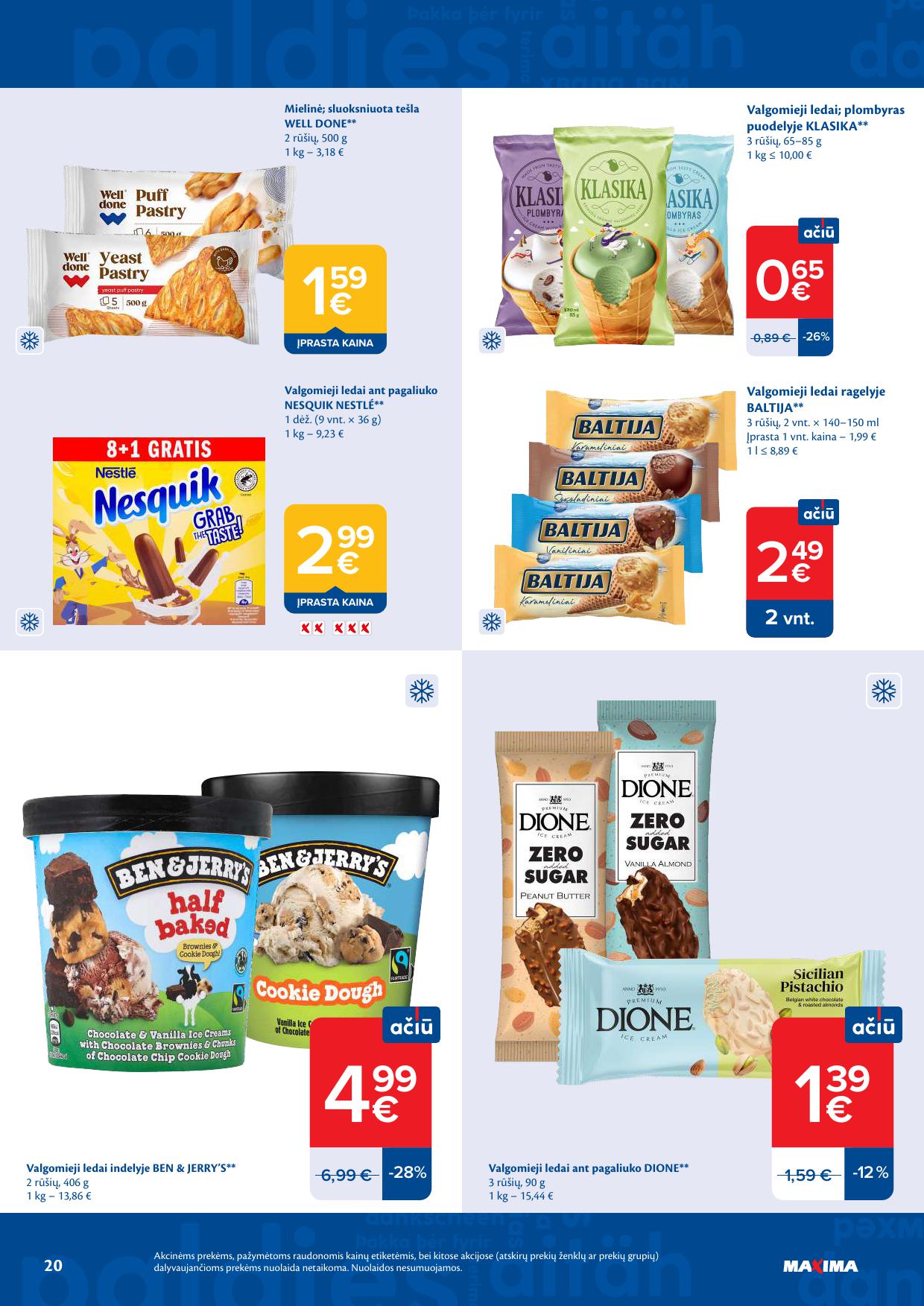 Naujausias MAXIMA kaininis katalogas 2026.04.28 - 2026.05.04
