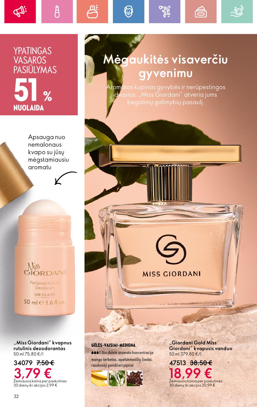 Naujas ORIFLAME katalogas galioja 2025.06.22 - 2025.07.12