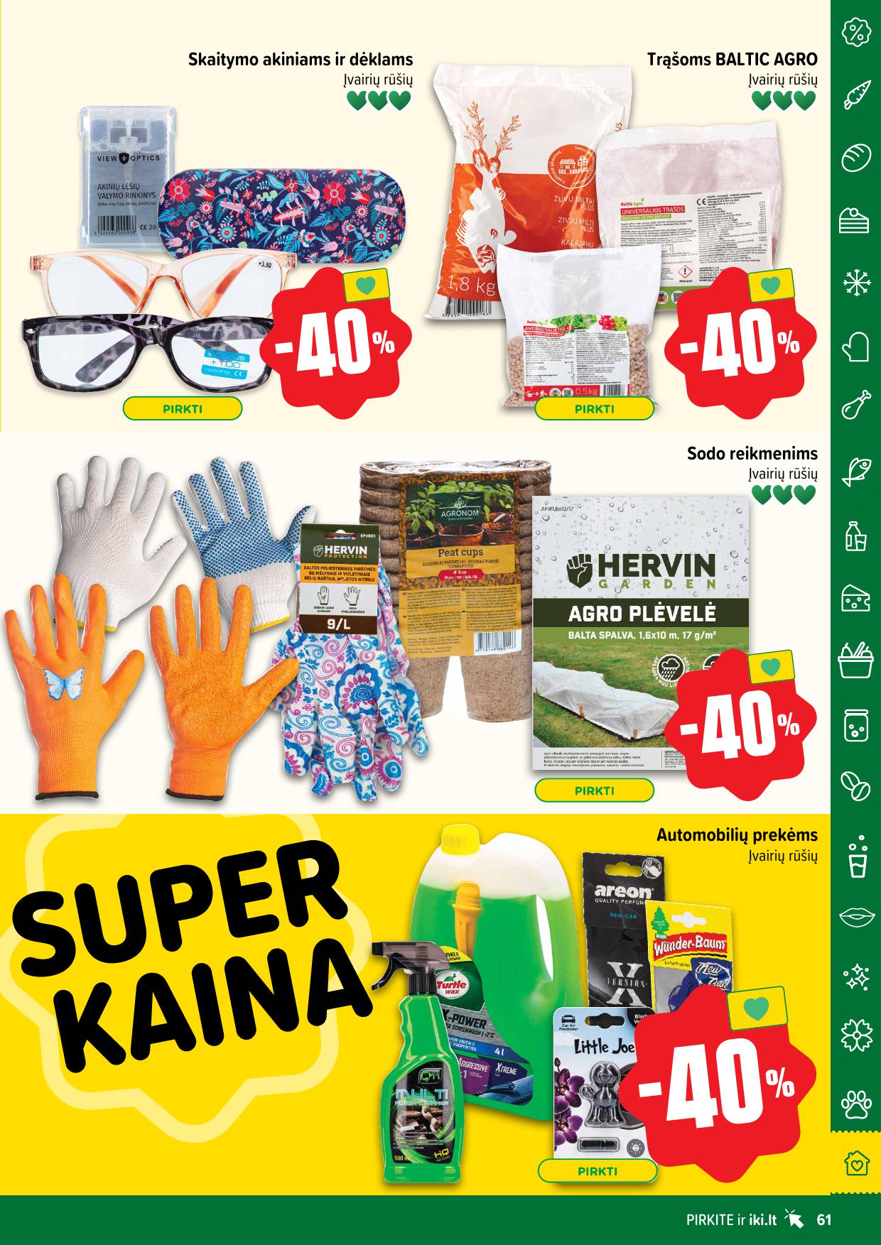Naujausias IKI kaininis katalogas 2024.04.22 - 2024.04.28