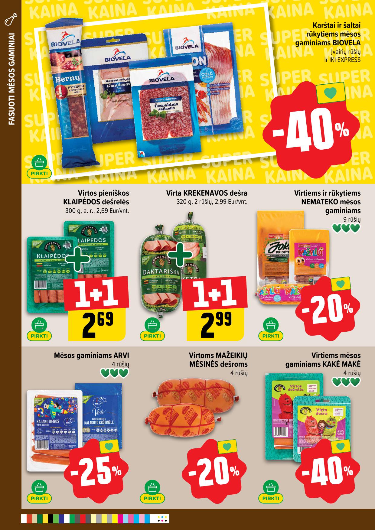 Naujausias IKI kaininis katalogas 2026.01.26 - 2026.02.01