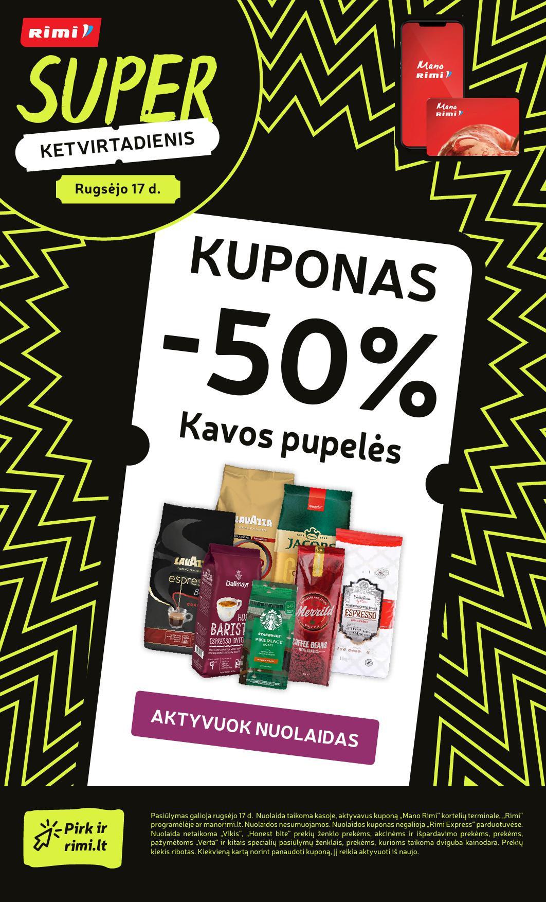 Naujausias RIMI kaininis katalogas 2026.09.15 - 2026.09.21