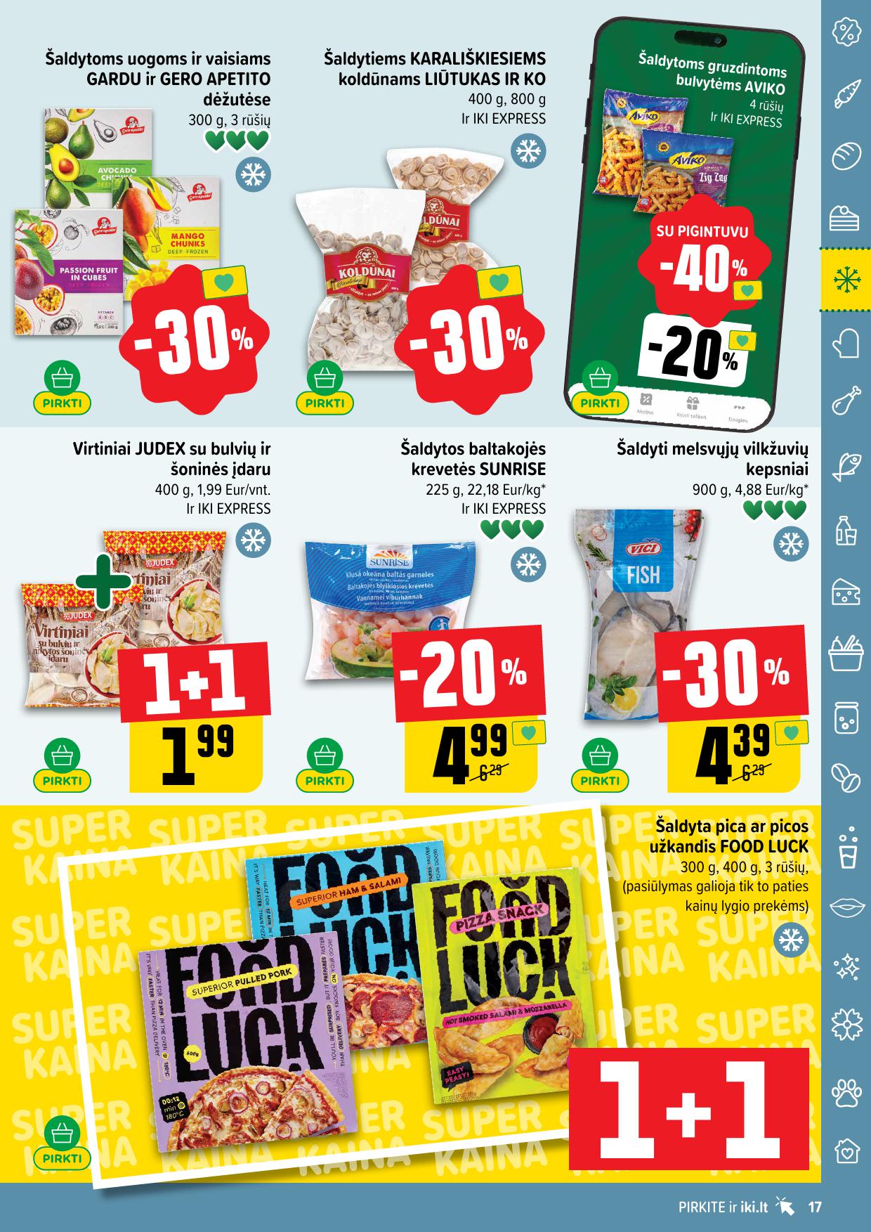 Naujausias IKI kaininis katalogas 2026.01.26 - 2026.02.01