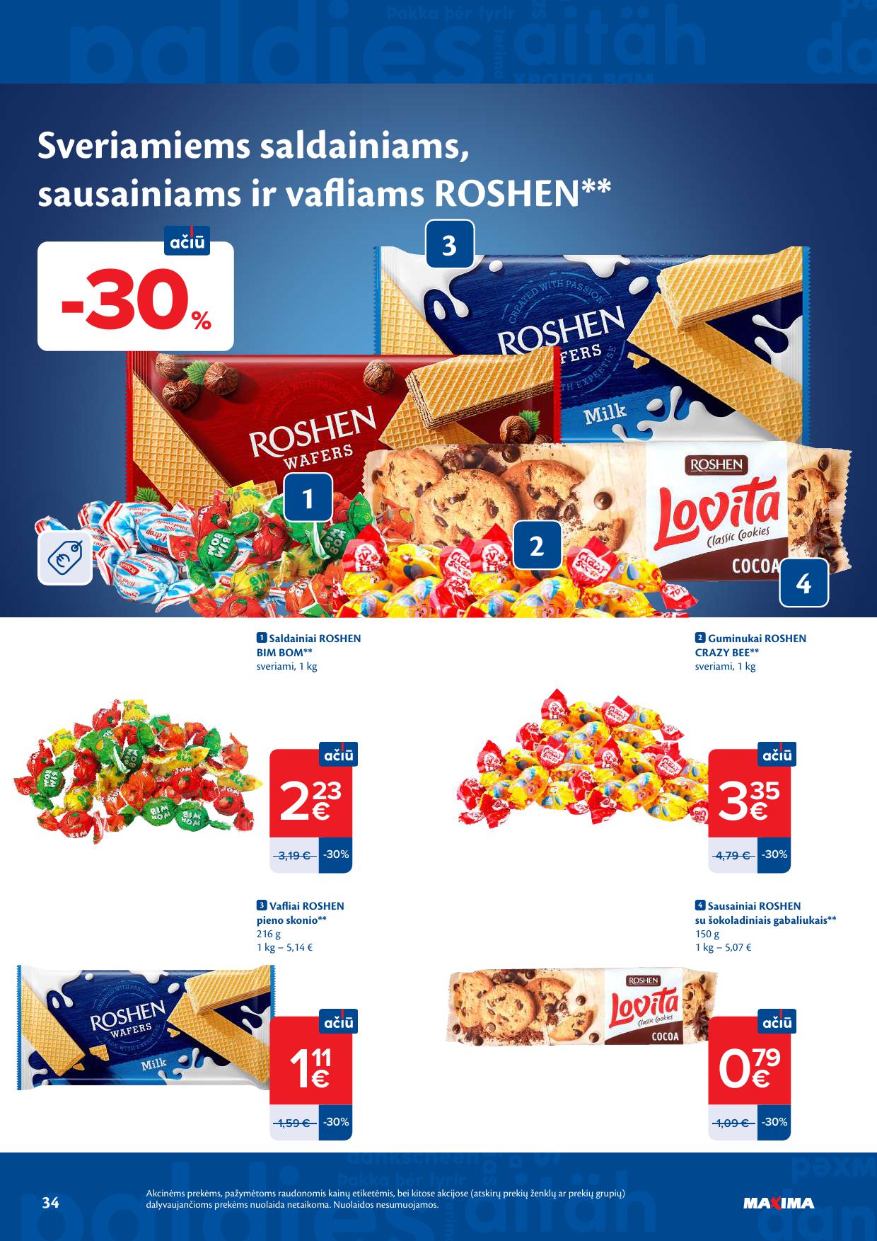 Naujausias MAXIMA kaininis katalogas 2026.04.28 - 2026.05.04