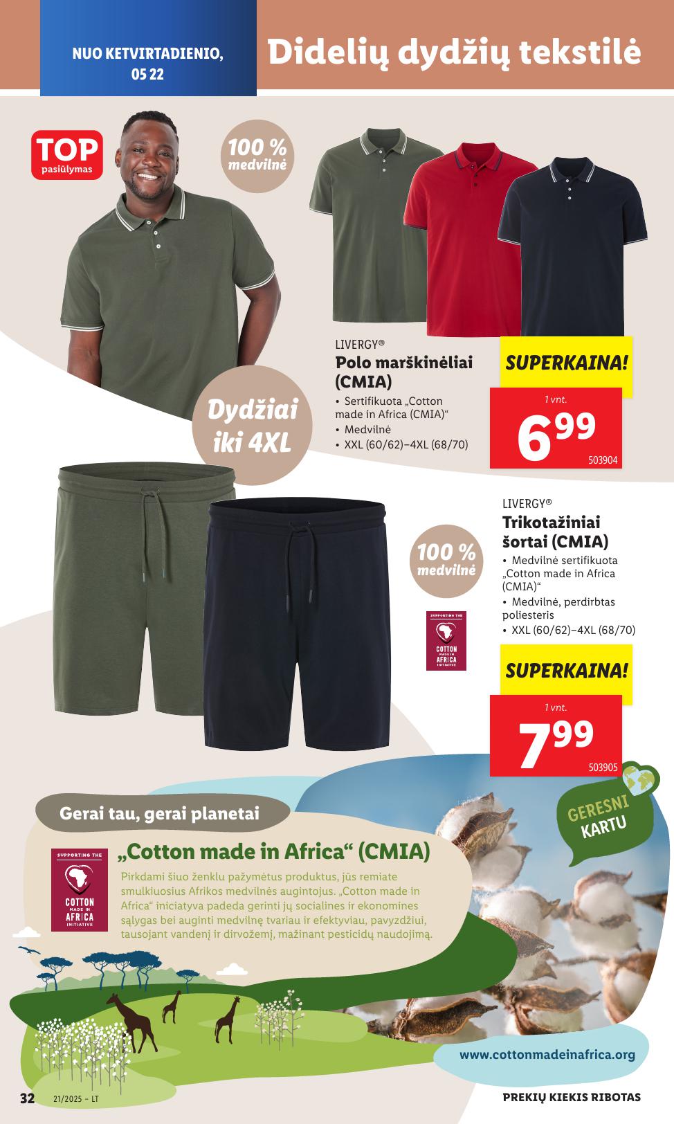 LIDL ne maisto prekių leidinys 2025.05.19 - 2025.05.25