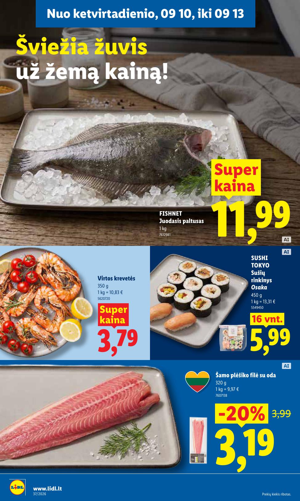 Naujas LIDL leidinys nuo 2026.09.07 iki 2026.09.13