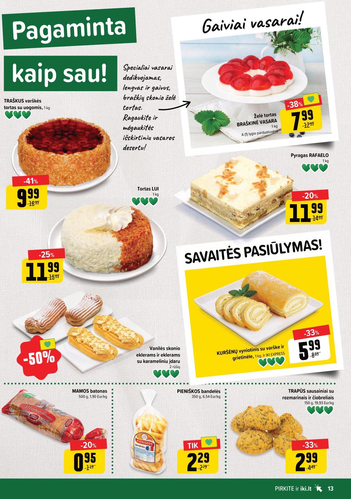 Naujausias IKI kaininis katalogas 2023.07.17 - 2023.07.23