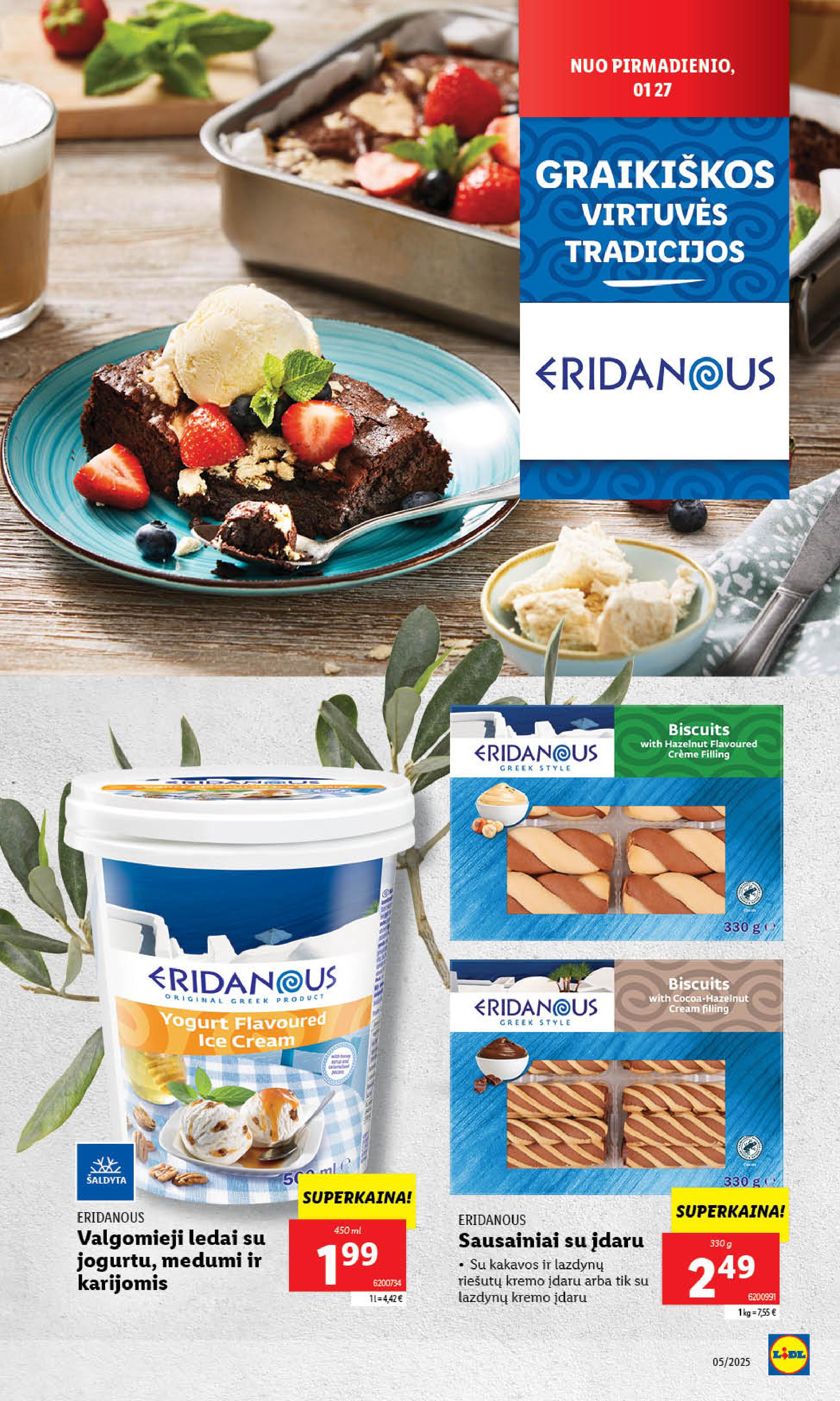 Naujausias LIDL kaininis katalogas 2025.01.27 - 2025.02.02