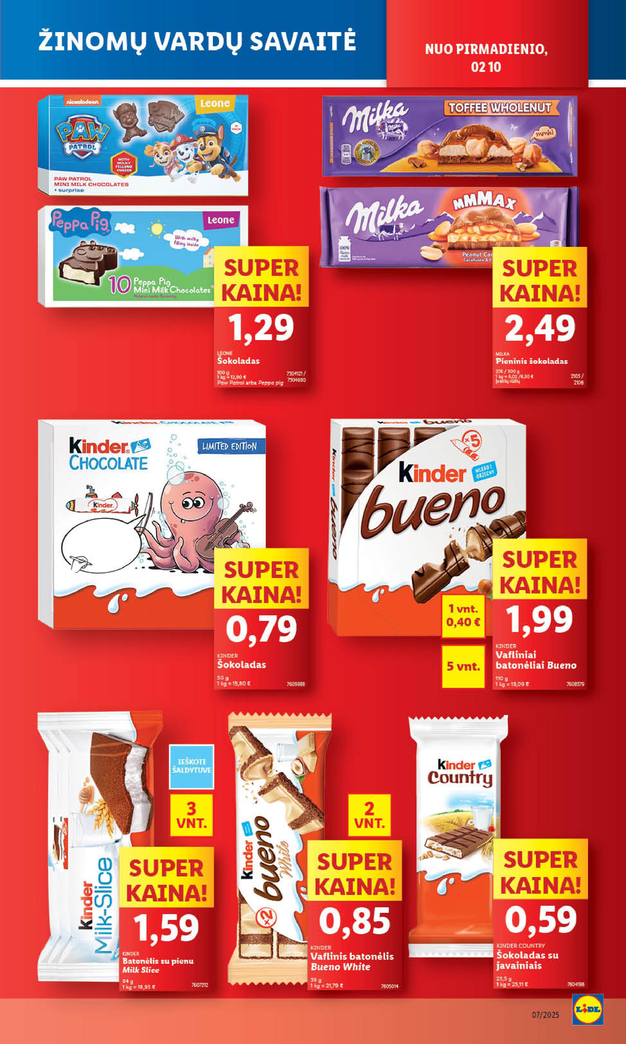 Naujausias LIDL kaininis katalogas 2025.02.10 - 2025.02.16