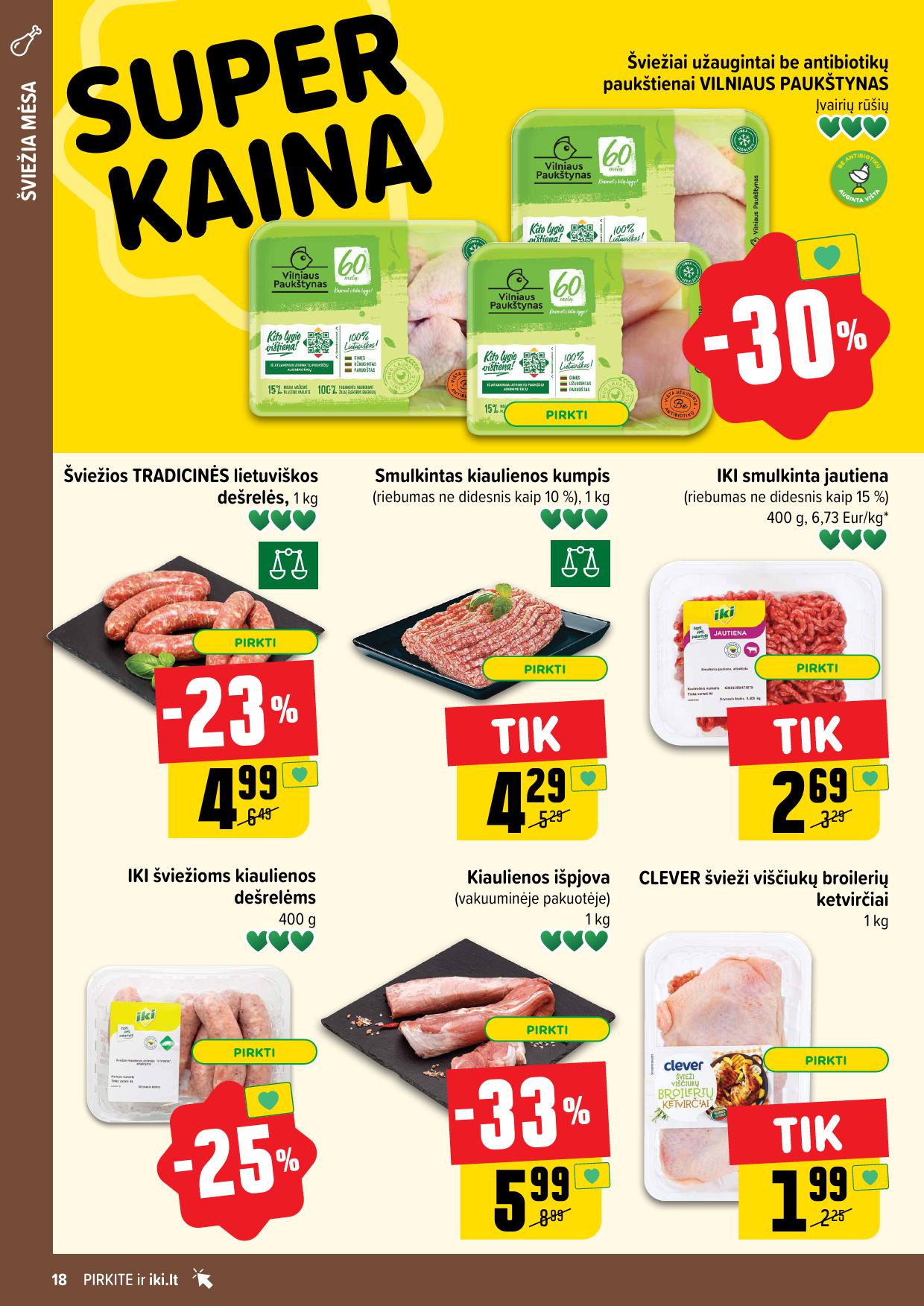 Naujausias IKI kaininis katalogas 2025.01.06 - 2025.01.12