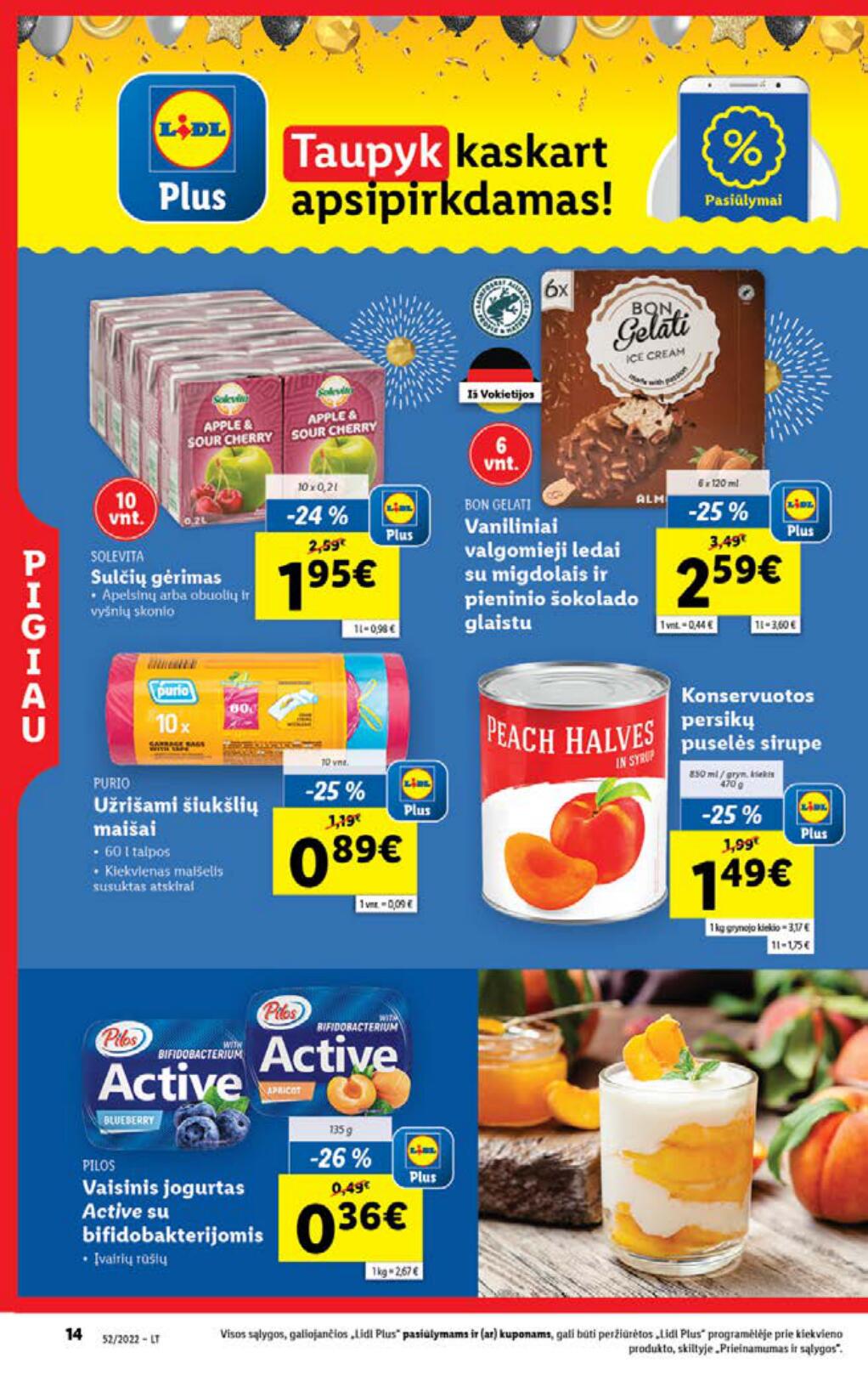 Naujausias LIDL kaininis katalogas 2022.12.26 - 2023.01.01