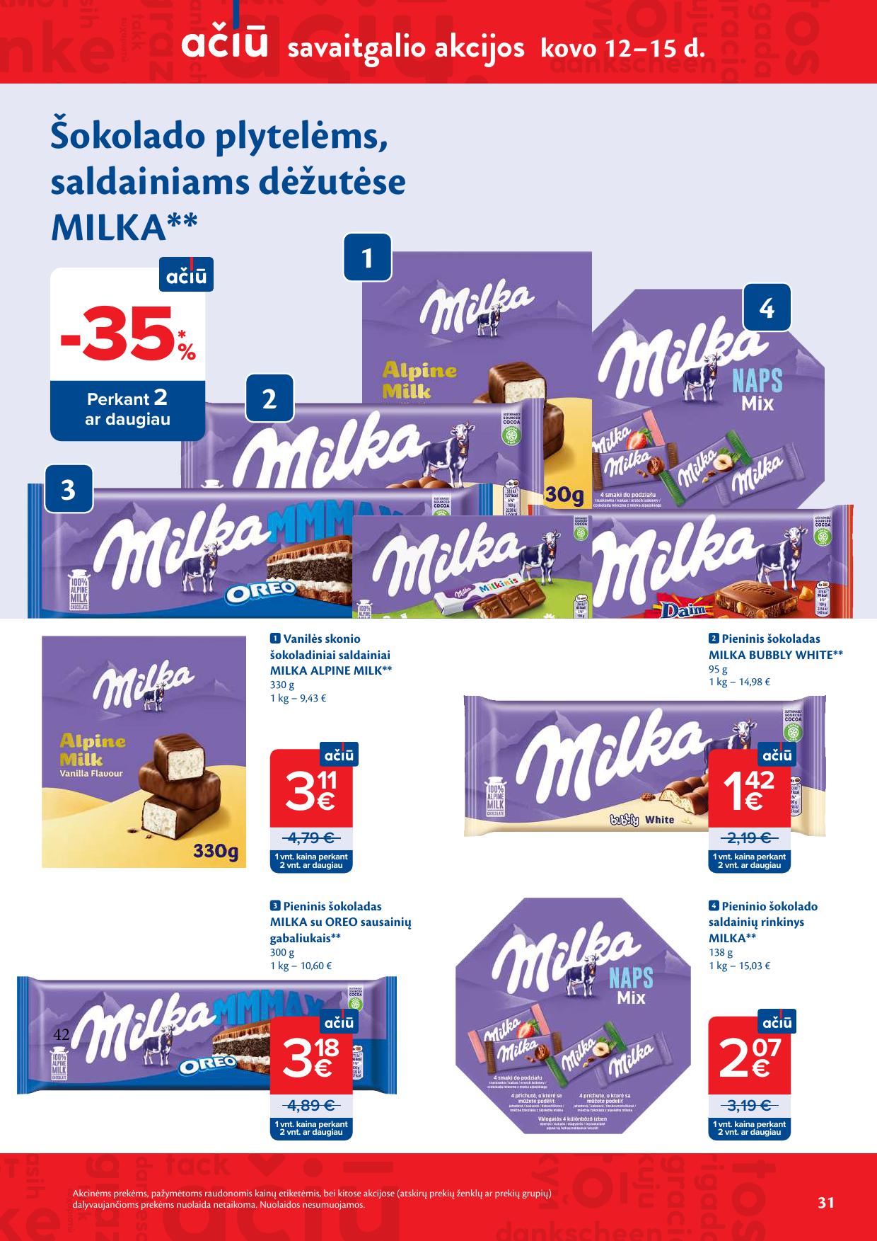 Naujausias MAXIMA kaininis katalogas 2026.03.10 - 2026.03.16