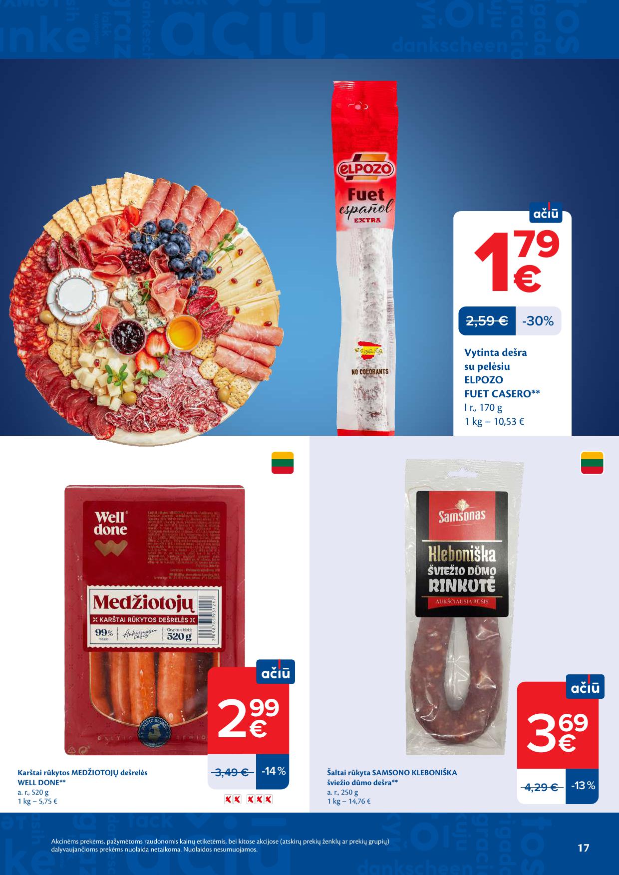 MAXIMA akcijų ir nuolaidų leidinys Nr.17 2026.04.21 - 2026.04.27