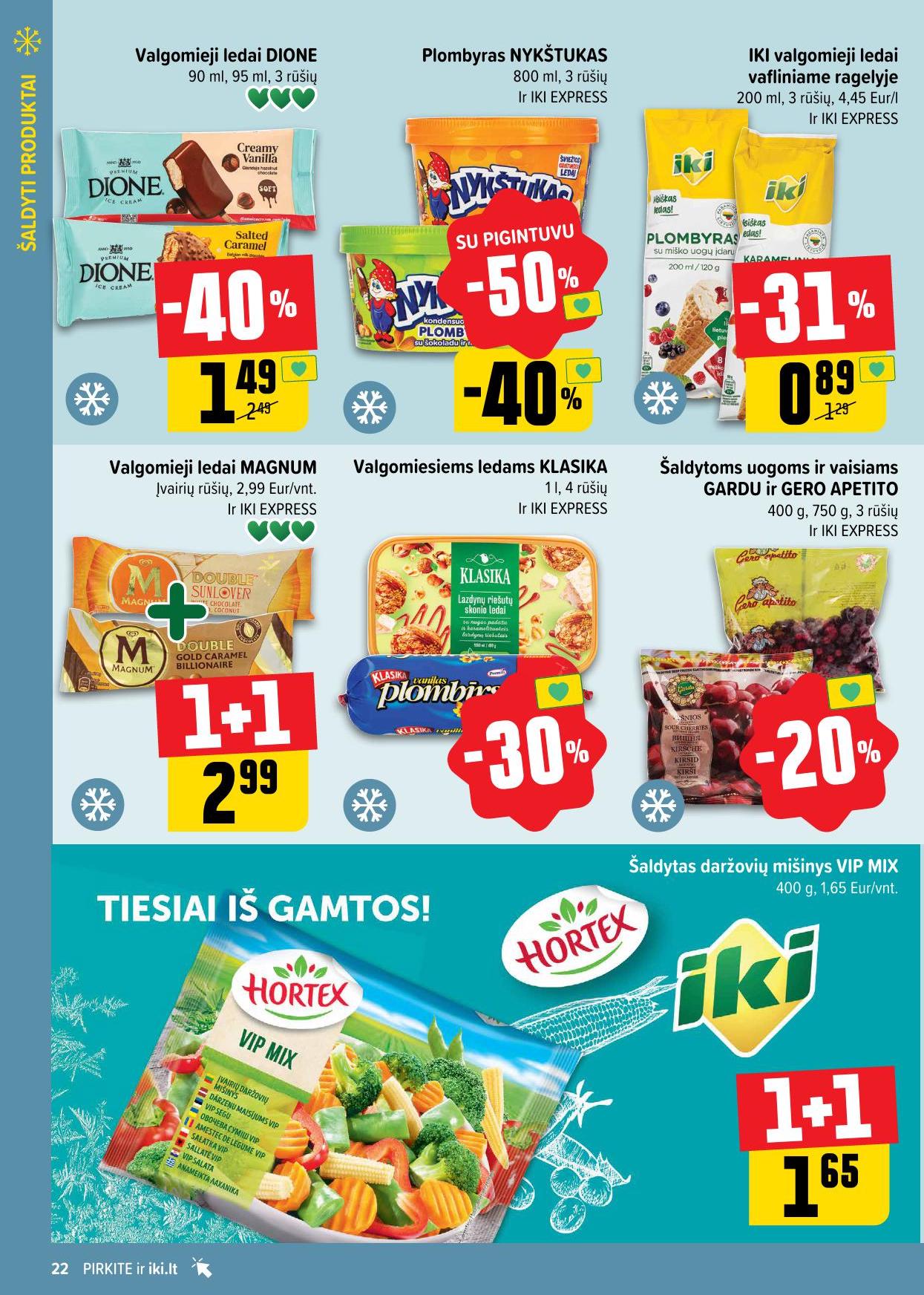 Naujausias IKI kaininis katalogas 2024.04.15 - 2024.04.21