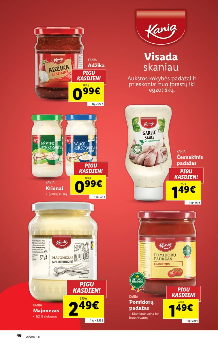 Naujausias LIDL kaininis katalogas 2023.02.06 - 2023.02.12