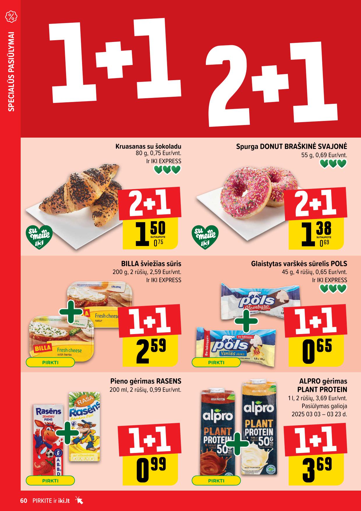 Naujausias IKI kaininis katalogas 2025.03.03 - 2025.03.09