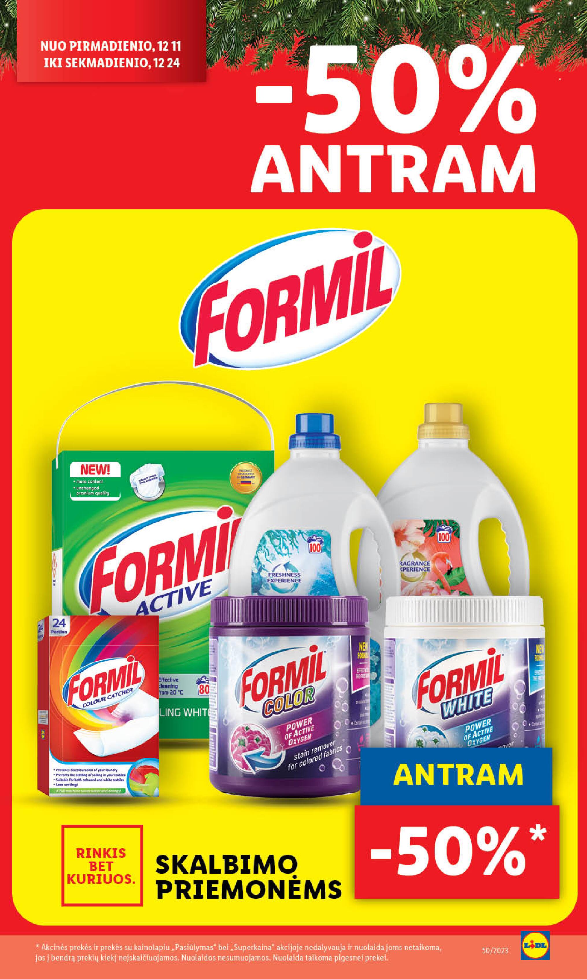 Naujausias LIDL kaininis katalogas 2023.12.11 - 2023.12.17