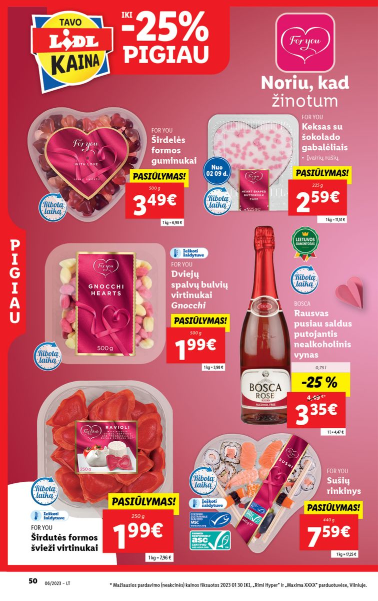 Naujausias LIDL kaininis katalogas 2023.02.06 - 2023.02.12