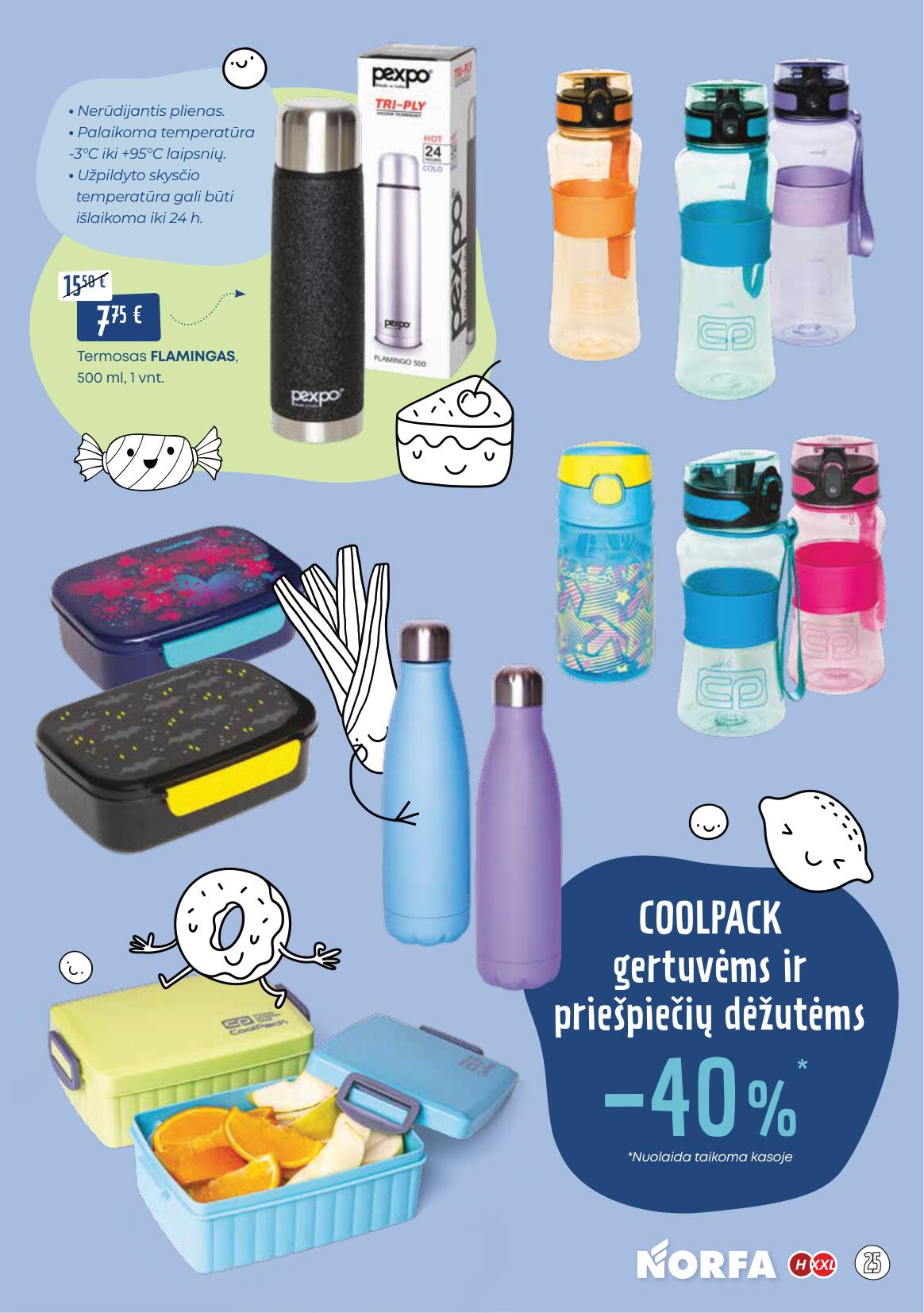 NORFA mokykliniu prekiu katalogas "Į SPALVOTĄ MOKSLO PASAULĮ!" 2023.08.01 - 2023.08.21