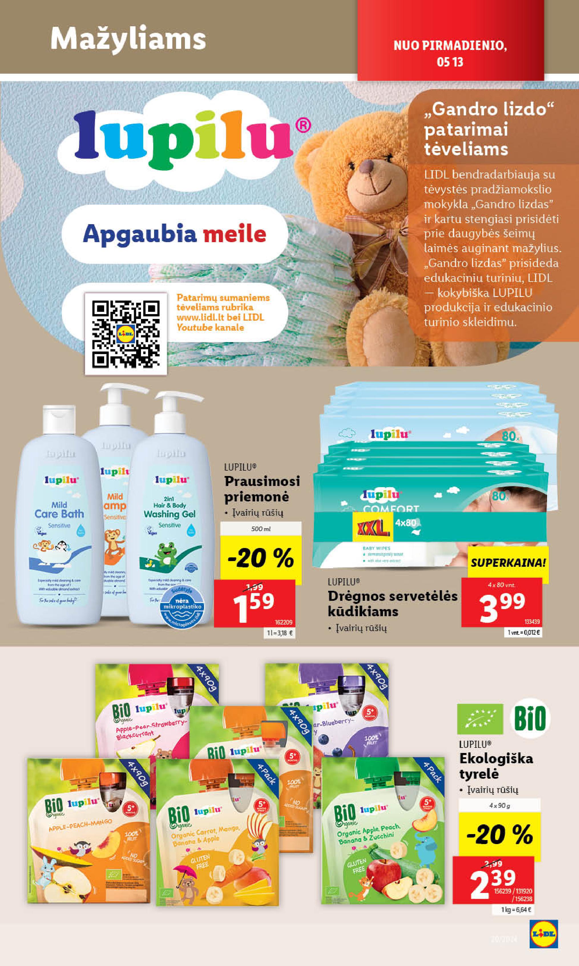 Naujausias LIDL kaininis katalogas 2024.05.13 - 2024.05.19