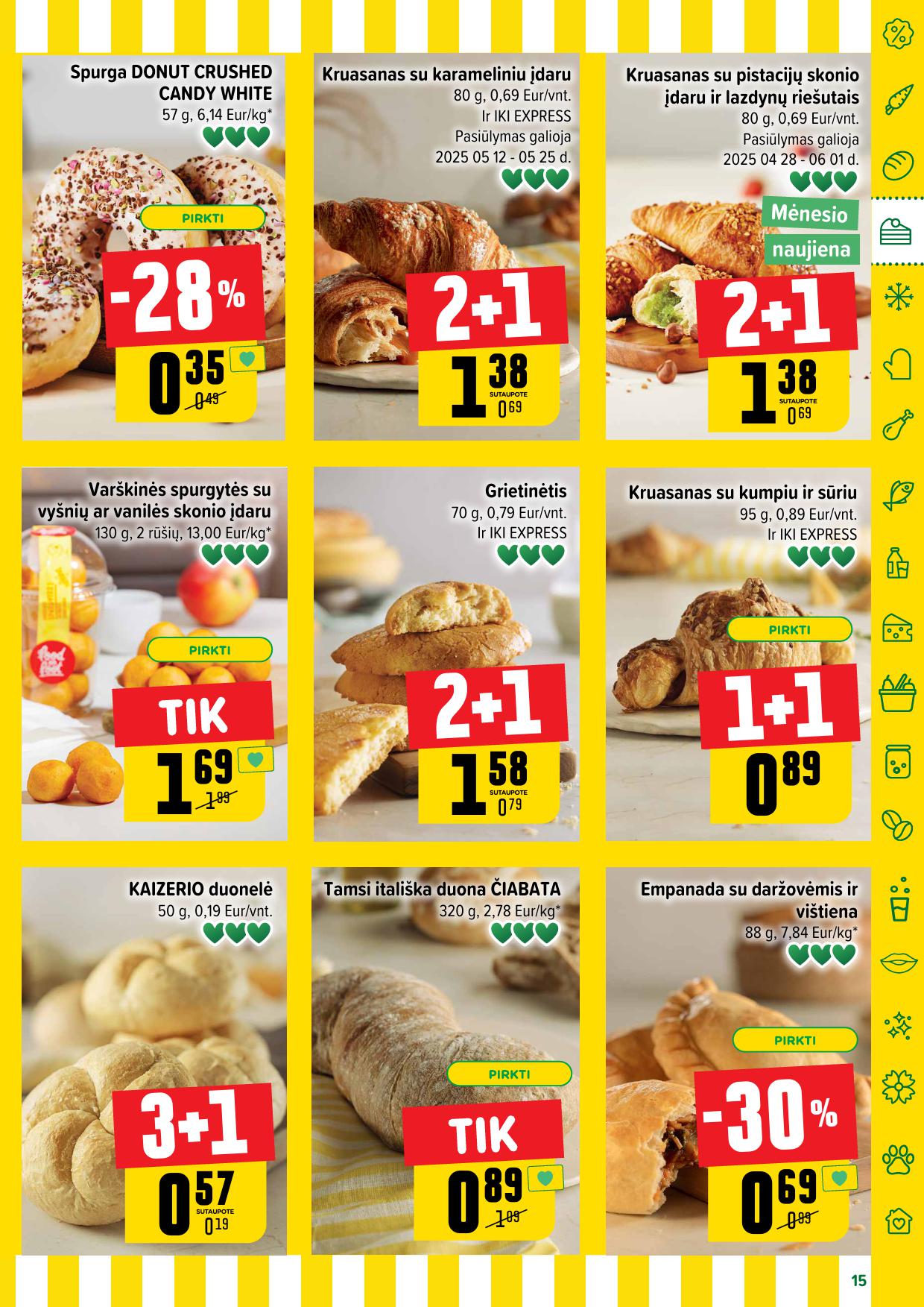 Naujausias IKI kaininis katalogas 2025.05.12 - 2025.05.18