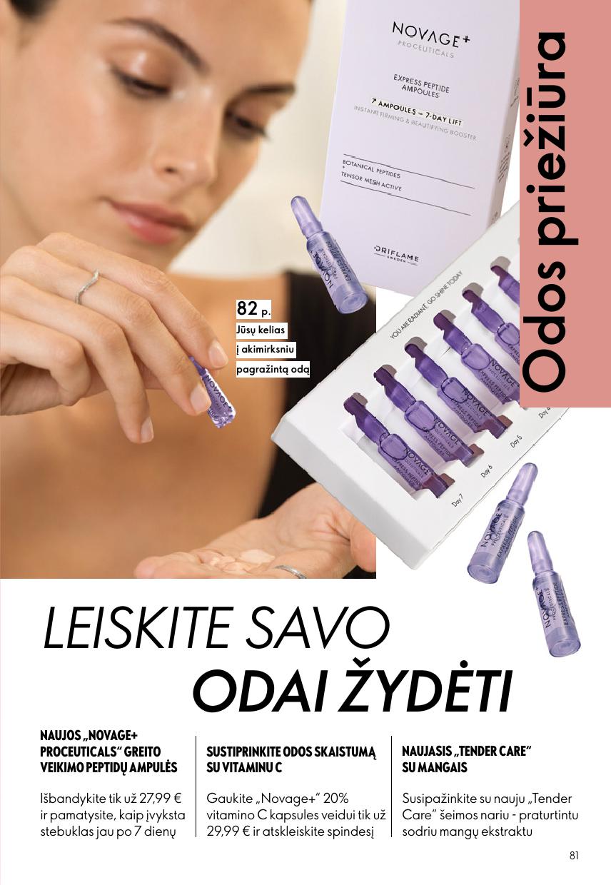 Naujas ORIFLAME katalogas galioja 2026.04.22 - 2026.05.12