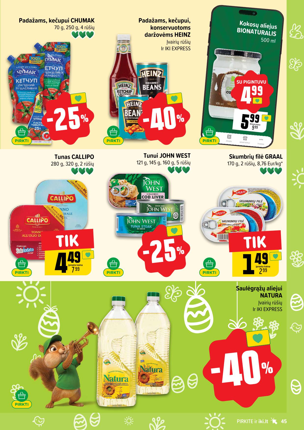 Naujausias IKI kaininis katalogas 2026.03.30 - 2026.04.04