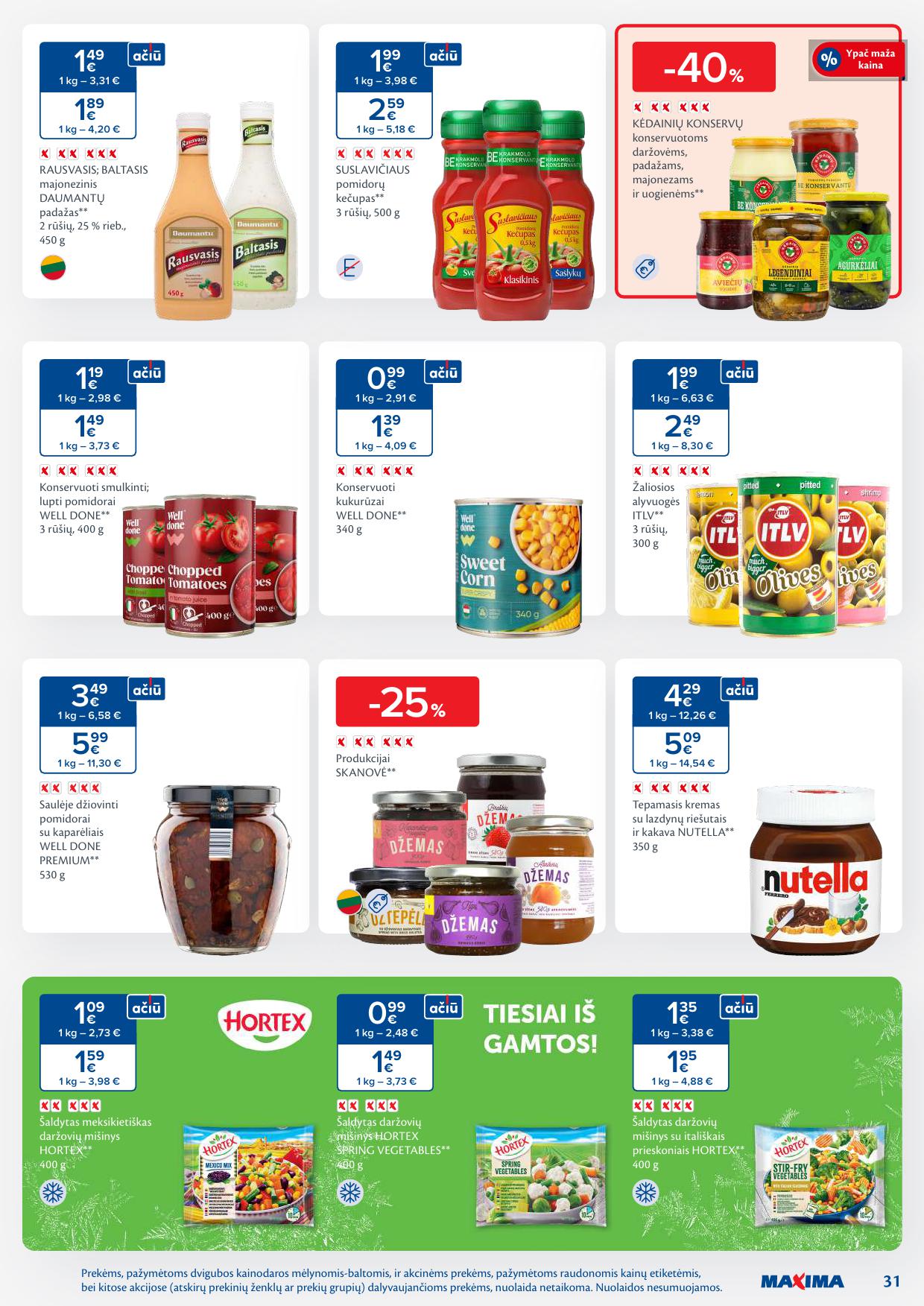 Naujausias MAXIMA kaininis katalogas 2026.02.17 - 2026.02.23