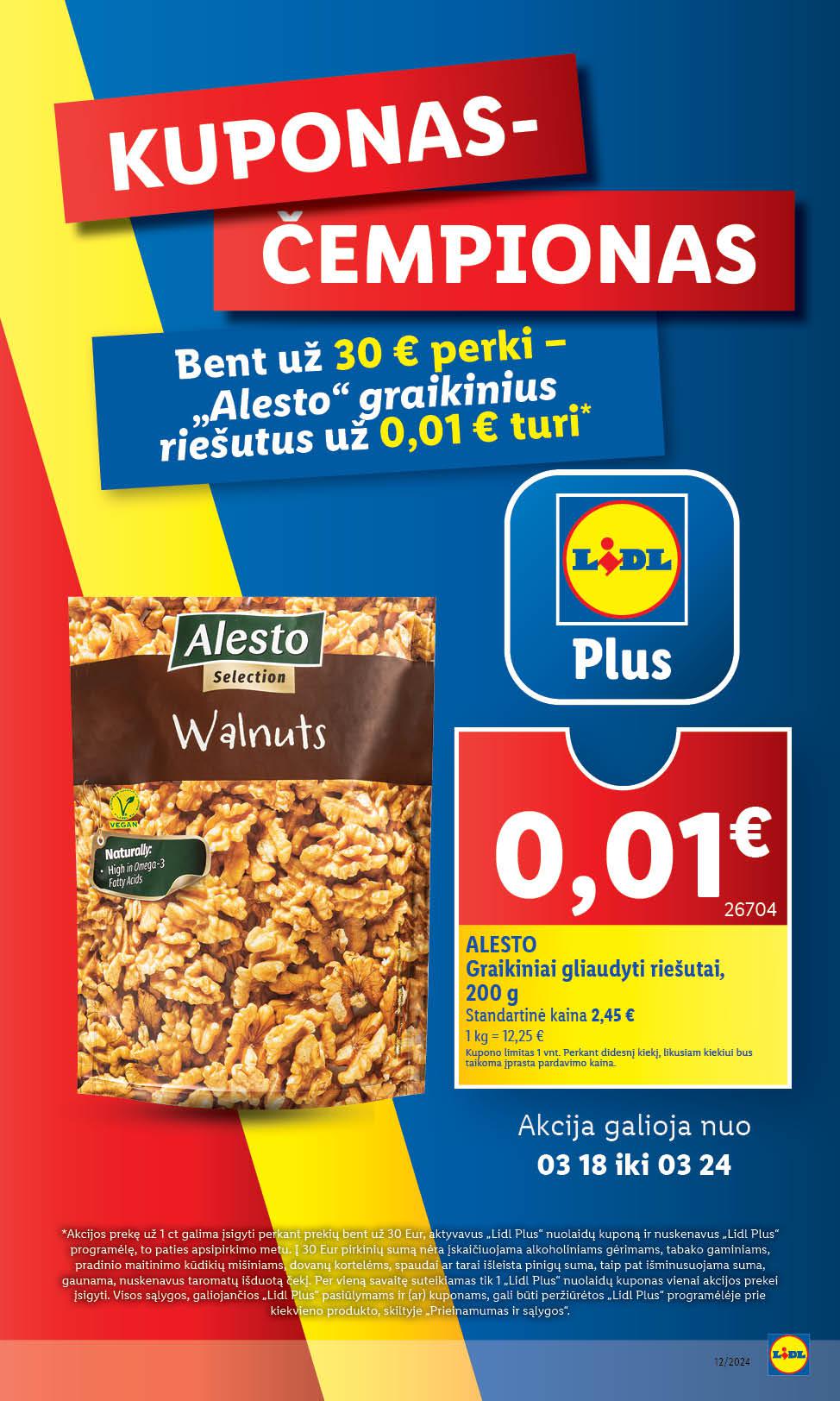Naujausias LIDL kaininis katalogas 2024.03.18 - 2024.03.24