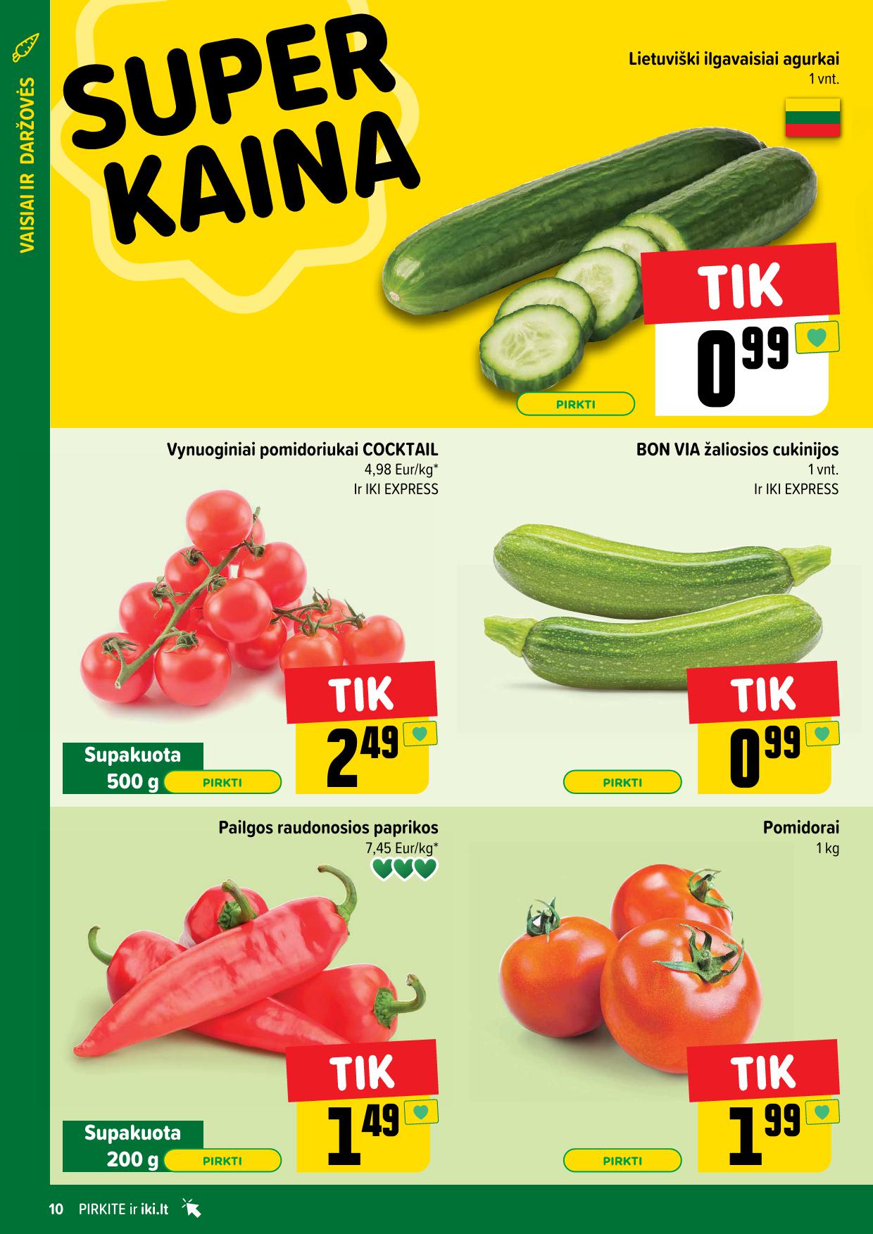 Naujausias IKI kaininis katalogas 2025.02.10 - 2025.02.16