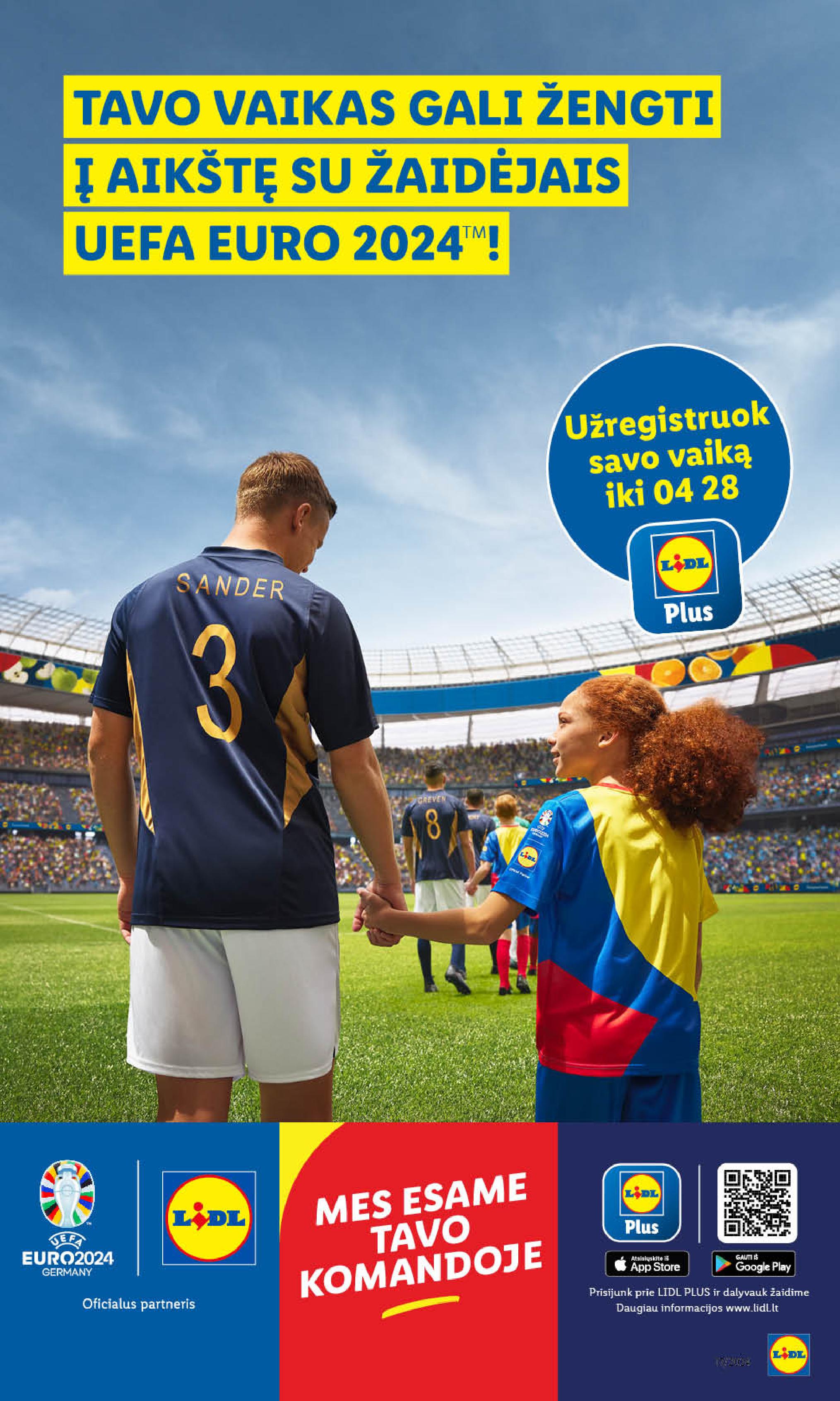 Naujausias LIDL kaininis katalogas 2024.04.22 - 2024.04.28