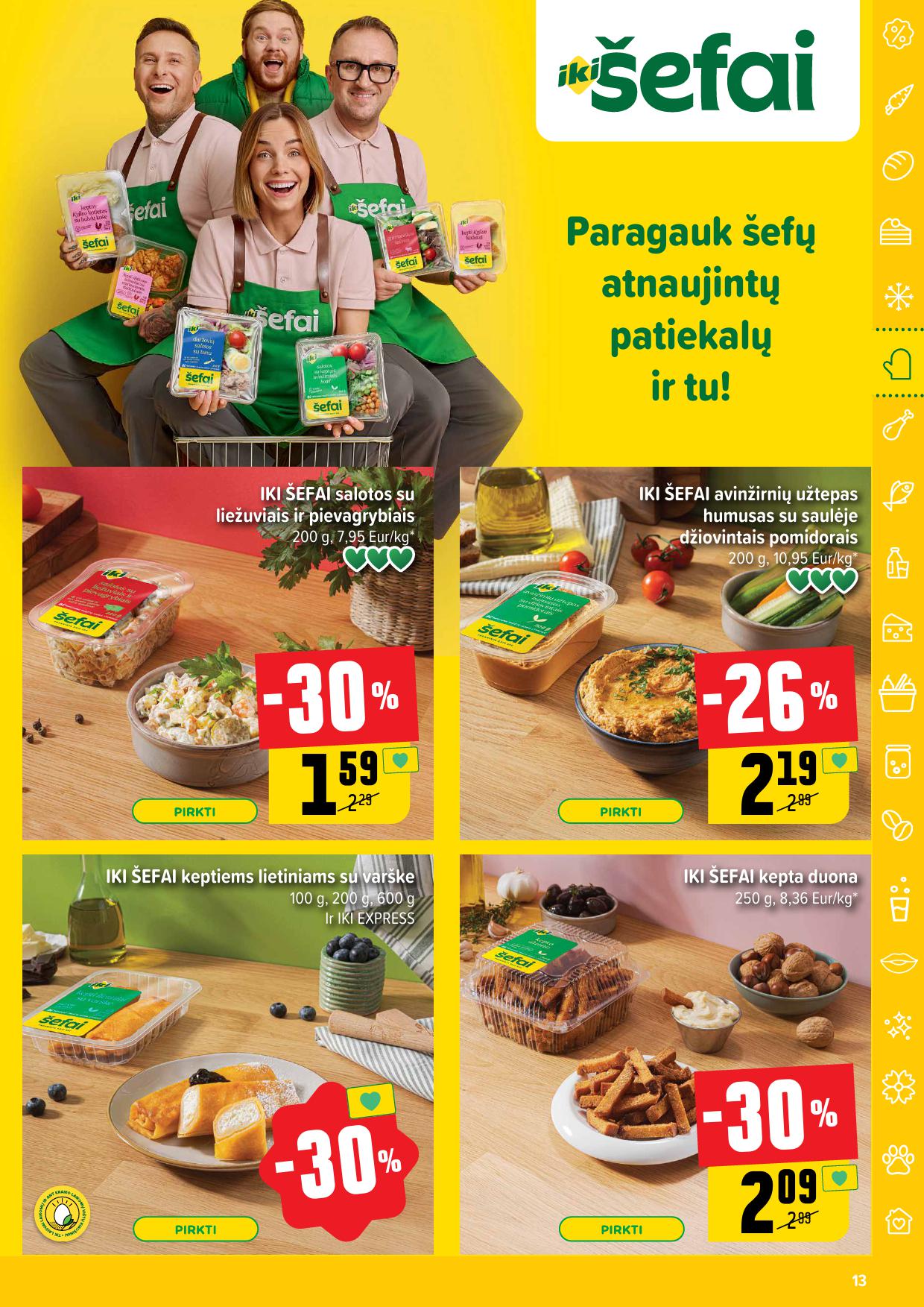 Naujausias IKI kaininis katalogas 2025.01.13 - 2025.01.19