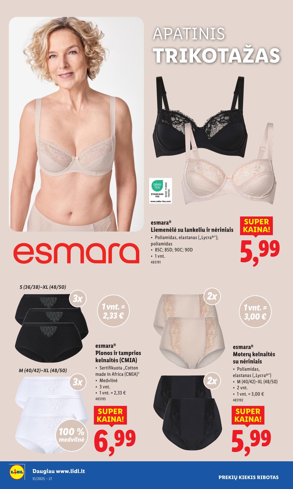 LIDL ne maisto prekių leidinys 2025.07.28 - 2025.08.03