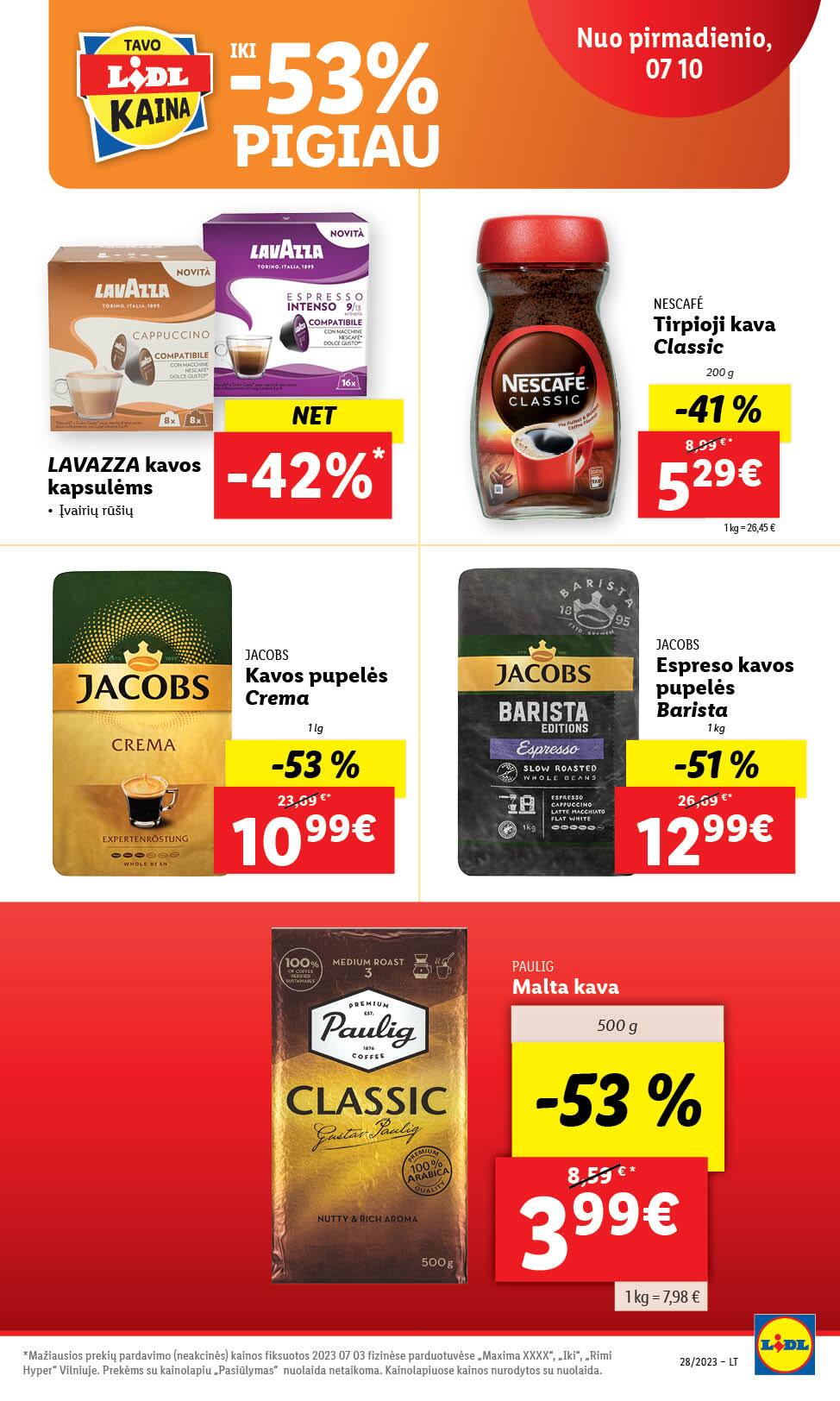 Naujausias LIDL kaininis katalogas 2023.07.10 - 2023.07.16