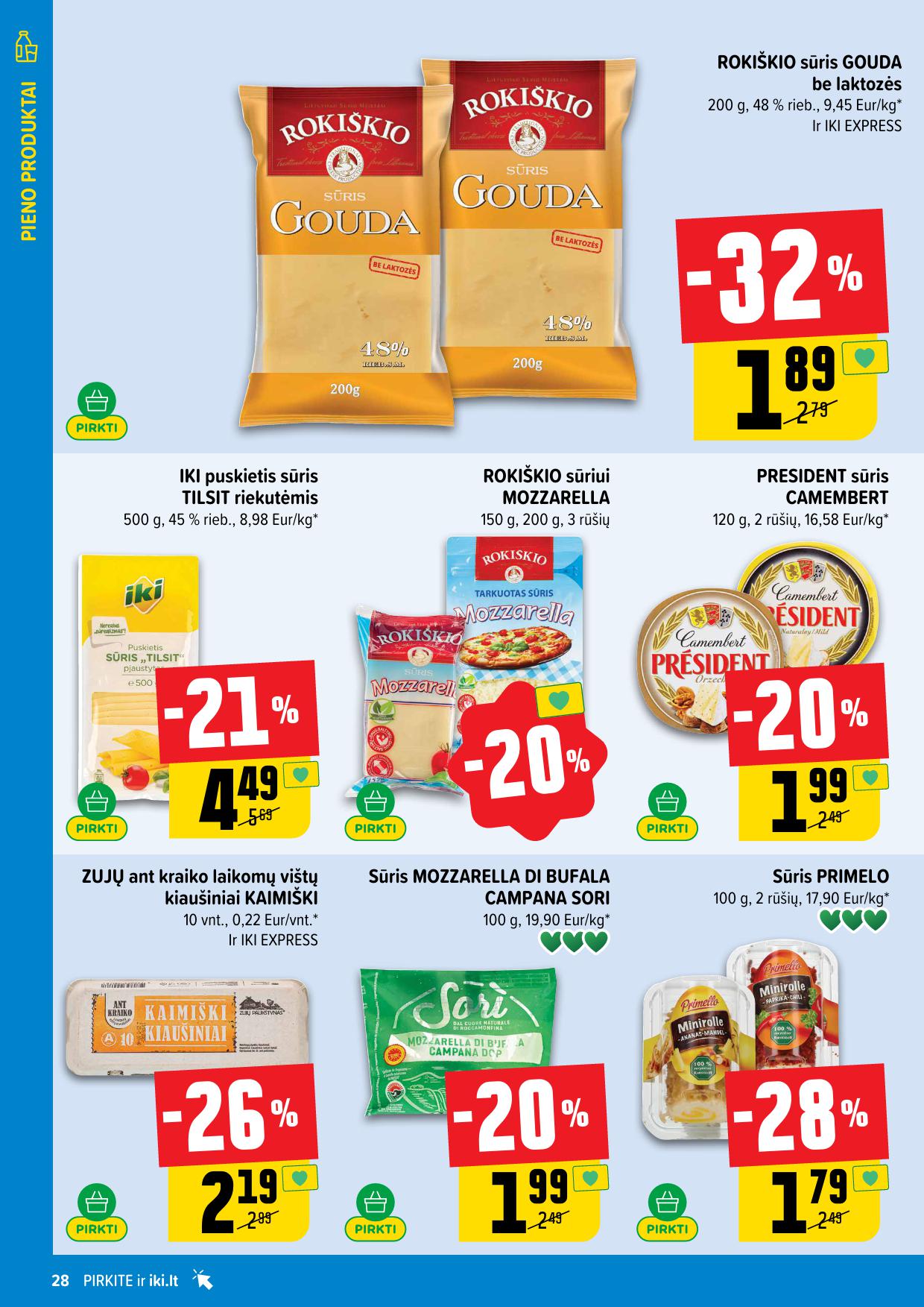 IKI SAVAITĖLĖ akcijų ir nuolaidų leidinys Nr.27 2025.06.30 - 2025.07.06