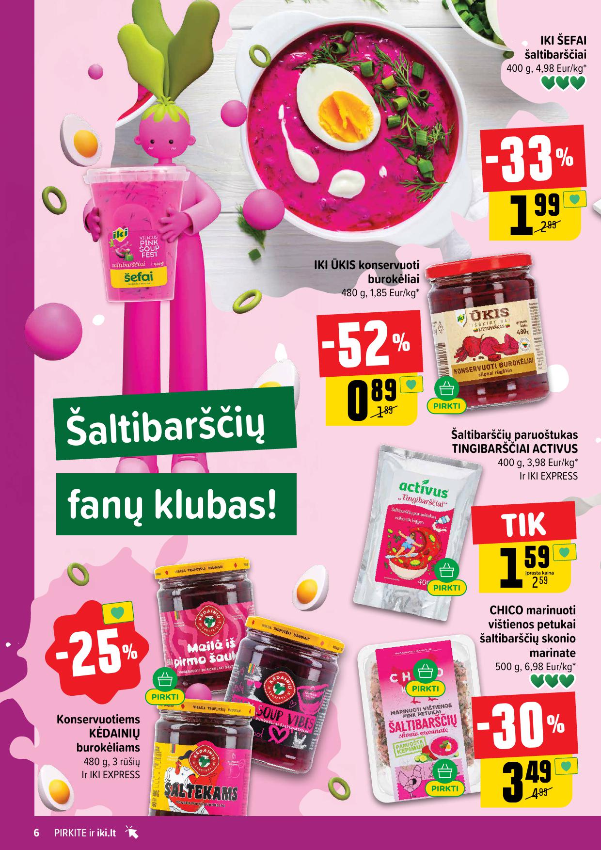 Naujausias IKI kaininis katalogas 2026.05.25 - 2026.05.31