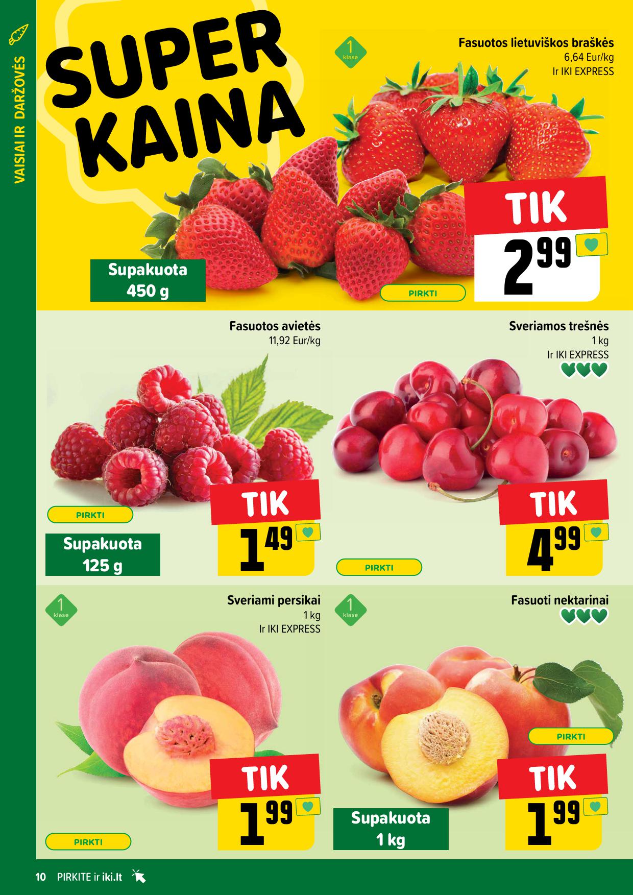 Naujausias IKI kaininis katalogas 2024.06.24 - 2024.06.30