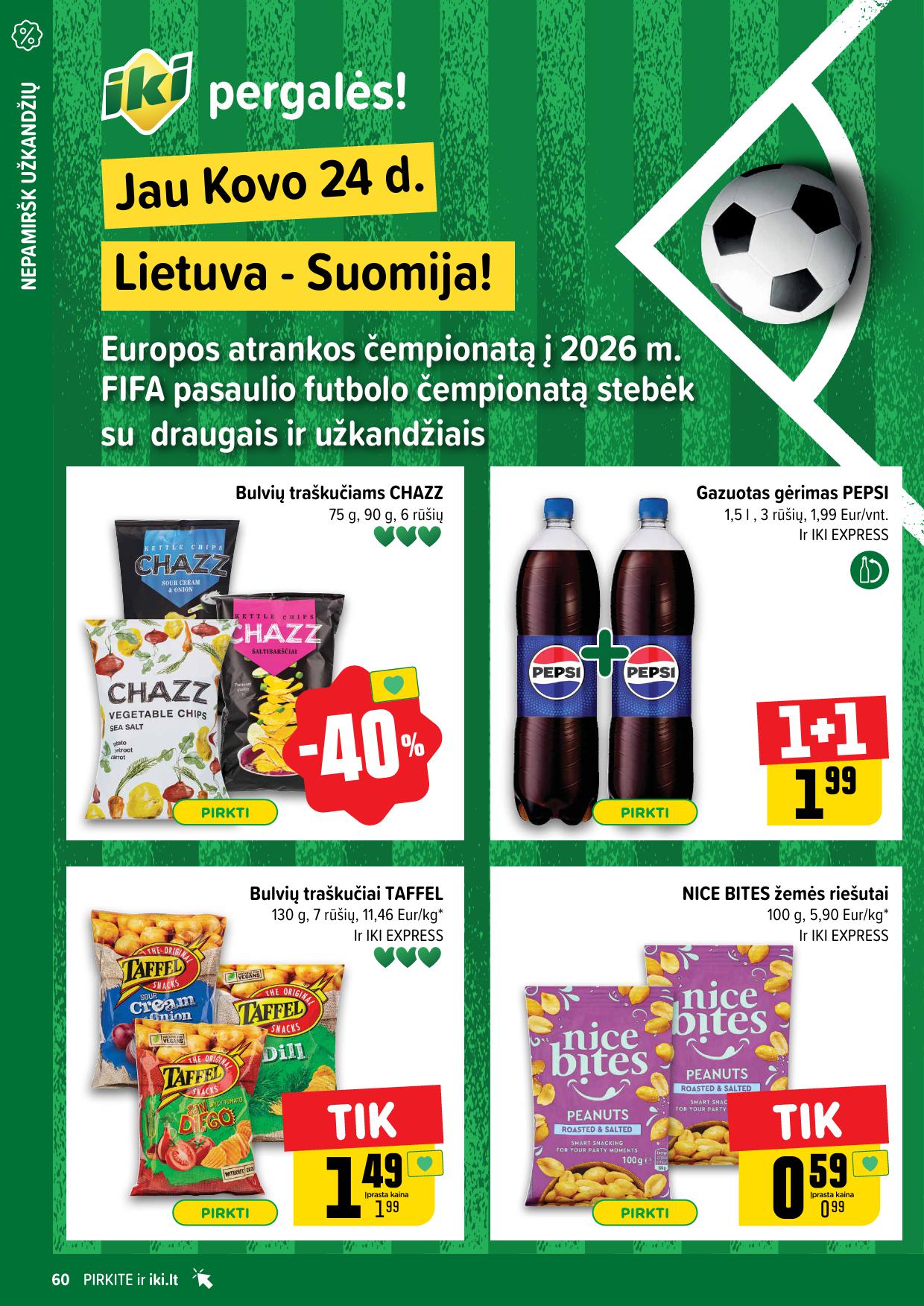 Naujausias IKI kaininis katalogas 2025.03.24 - 2025.03.30