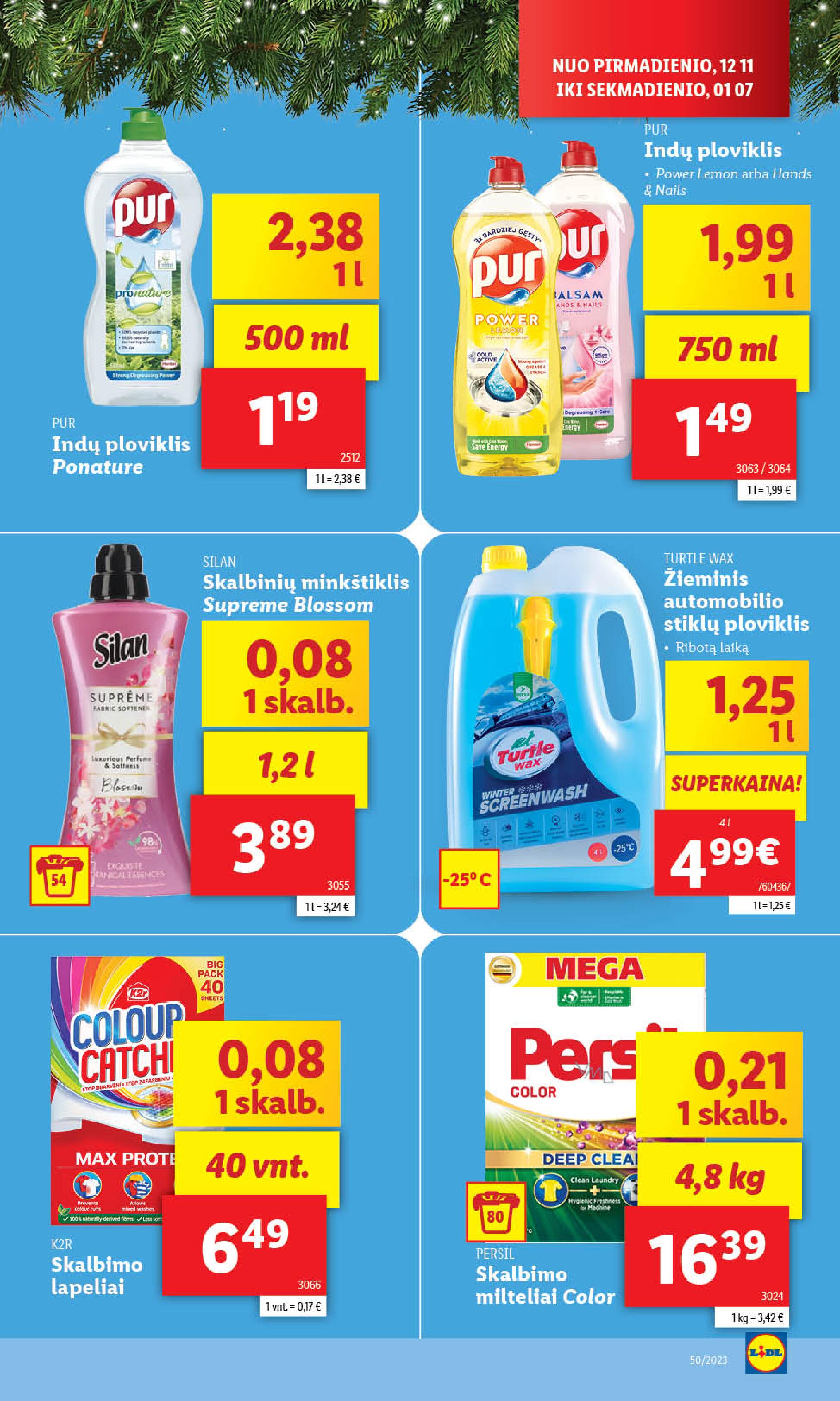 Naujausias LIDL kaininis katalogas 2023.12.11 - 2023.12.17